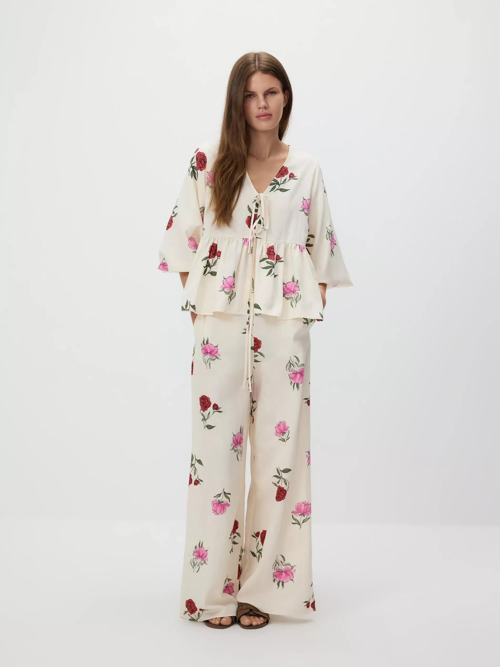 MULTICOLOR Floral blouse, Multicolor, large image number 3