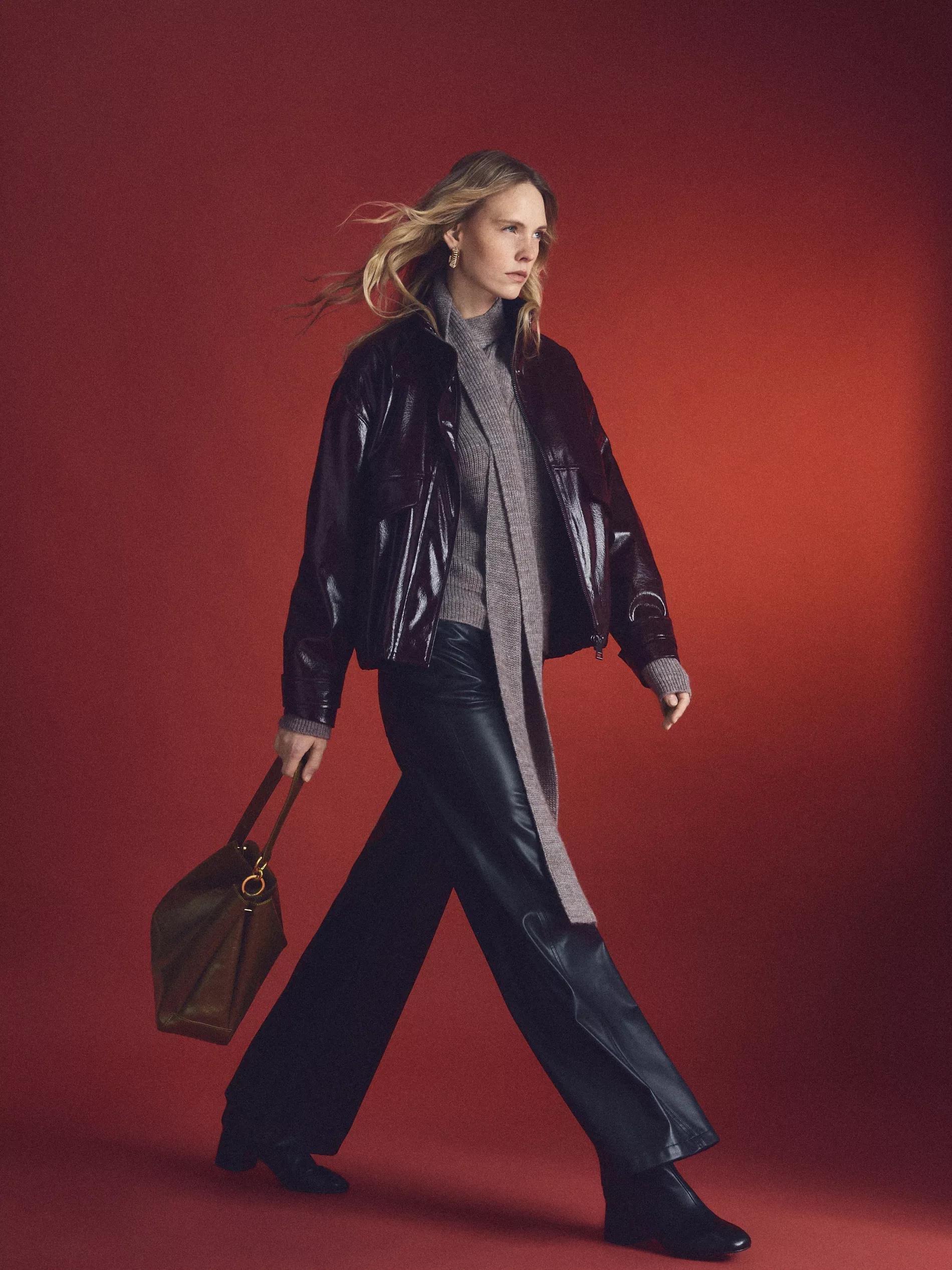 Green Shoulder Bag, Khaki, medium