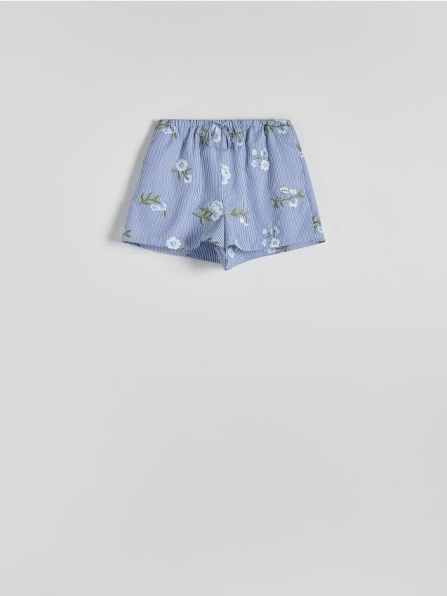 Multicolour Patterned Shorts, , large image number 0