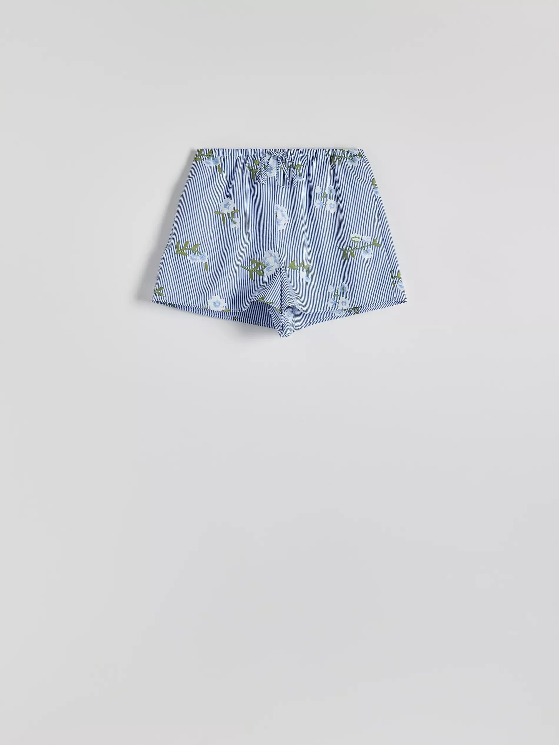 Multicolour Patterned Shorts, , large image number 7