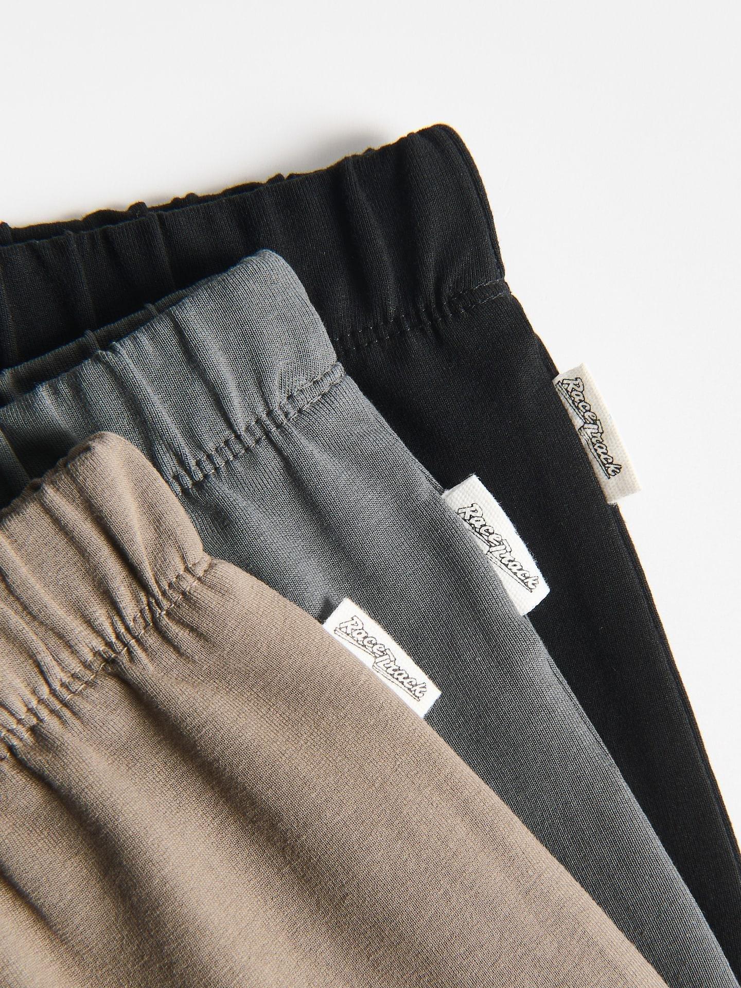 Black Cotton Rich Leggings, Black, medium