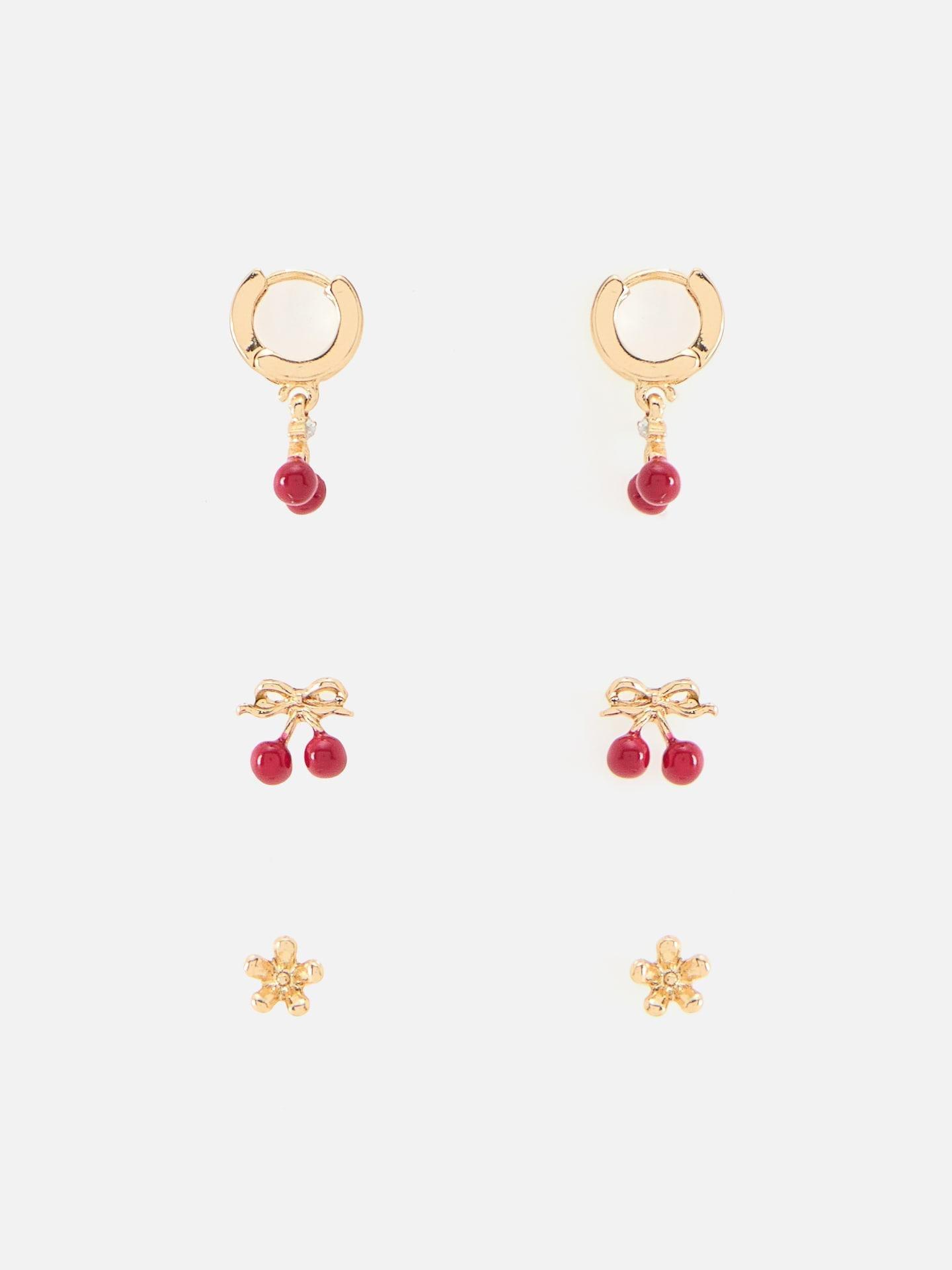 Multicolour Earrings, Multicolor, medium