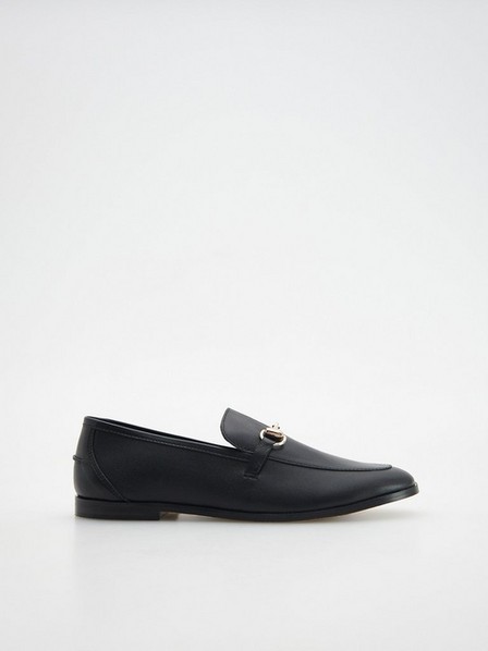 Reserved - Black Leather Loafers