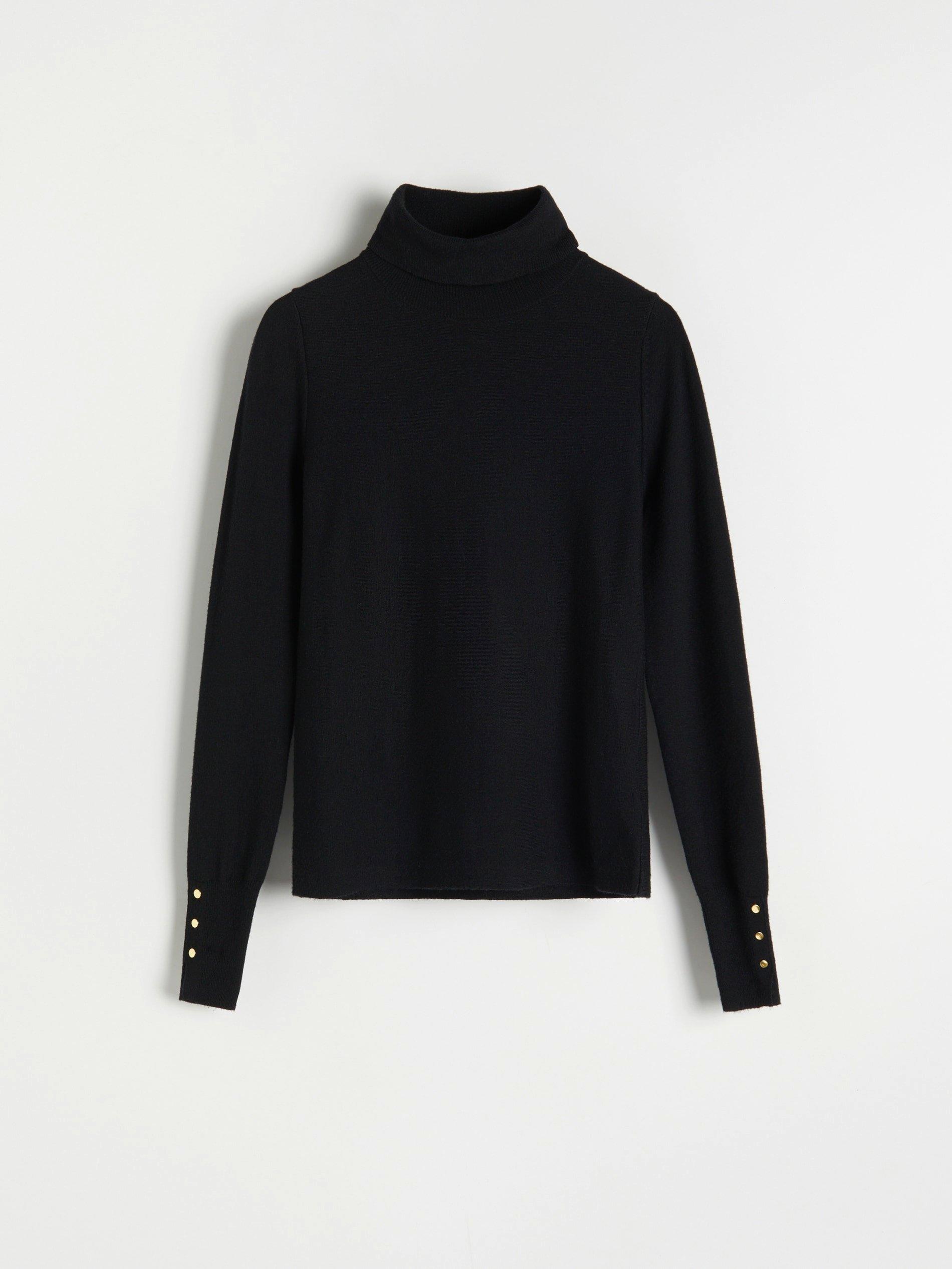 Black Knitted Turtleneck, Women, , large image number 4