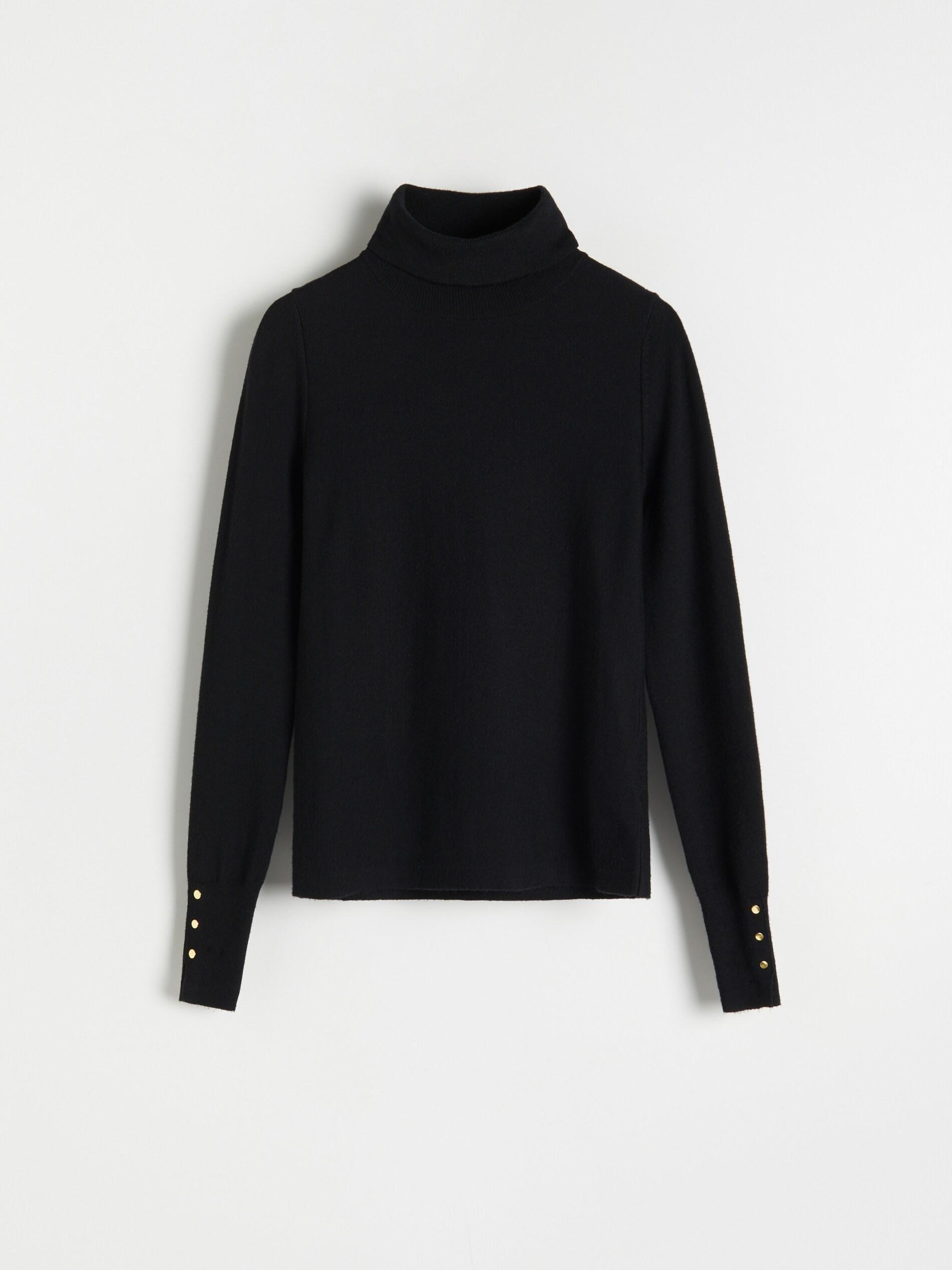 Black Knitted Turtleneck, Women, , large image number 8