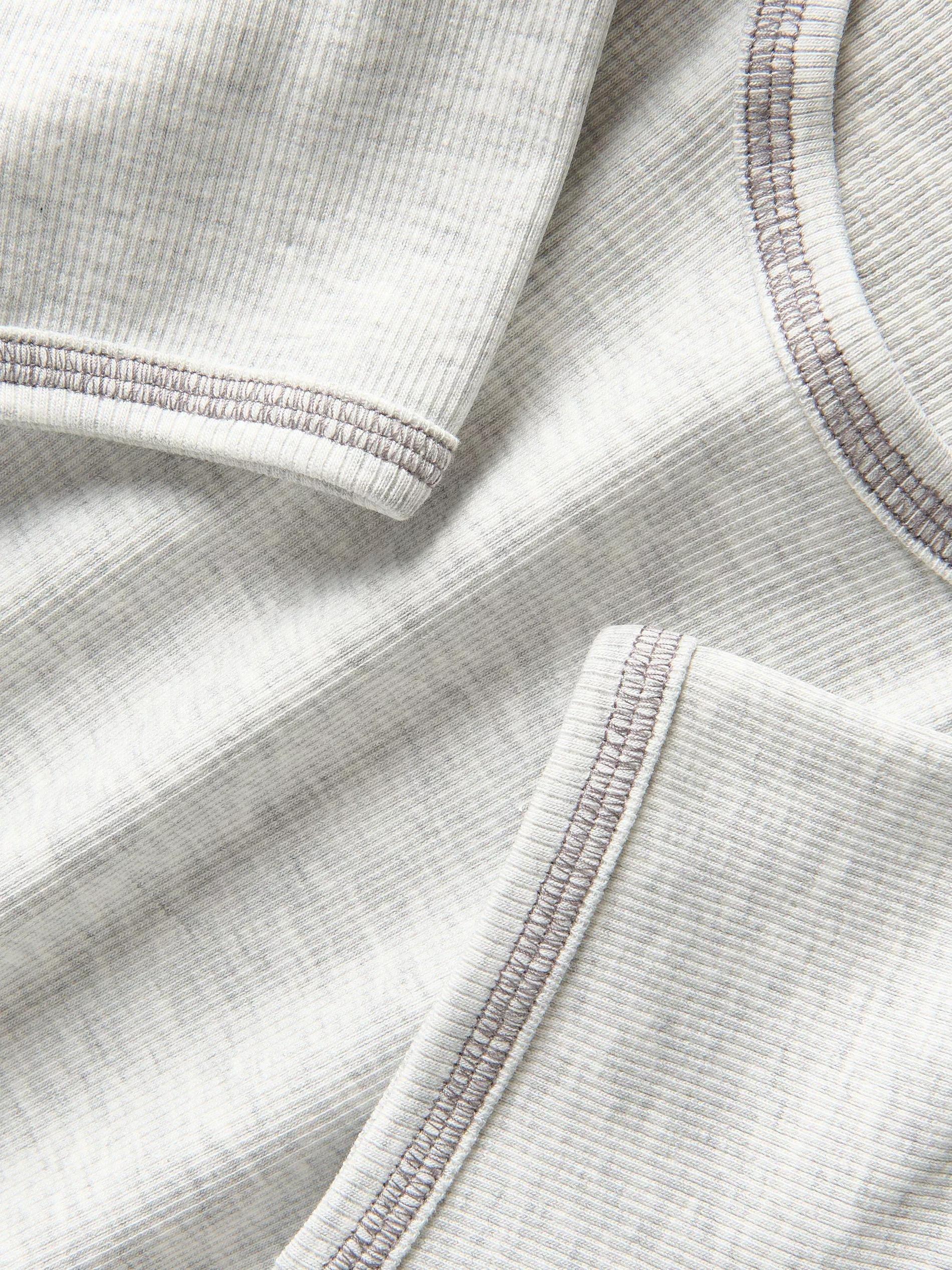 Grey Cotton T-Shirt, , large image number 7