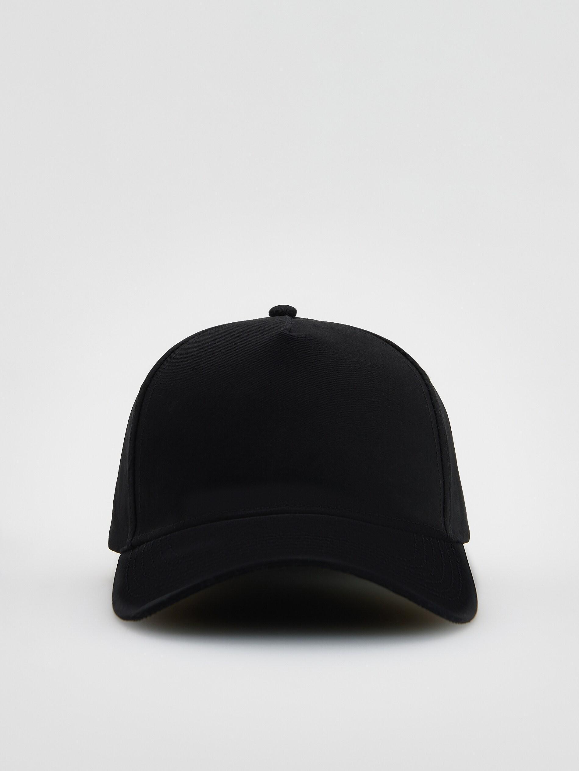Black Cap, Black, medium