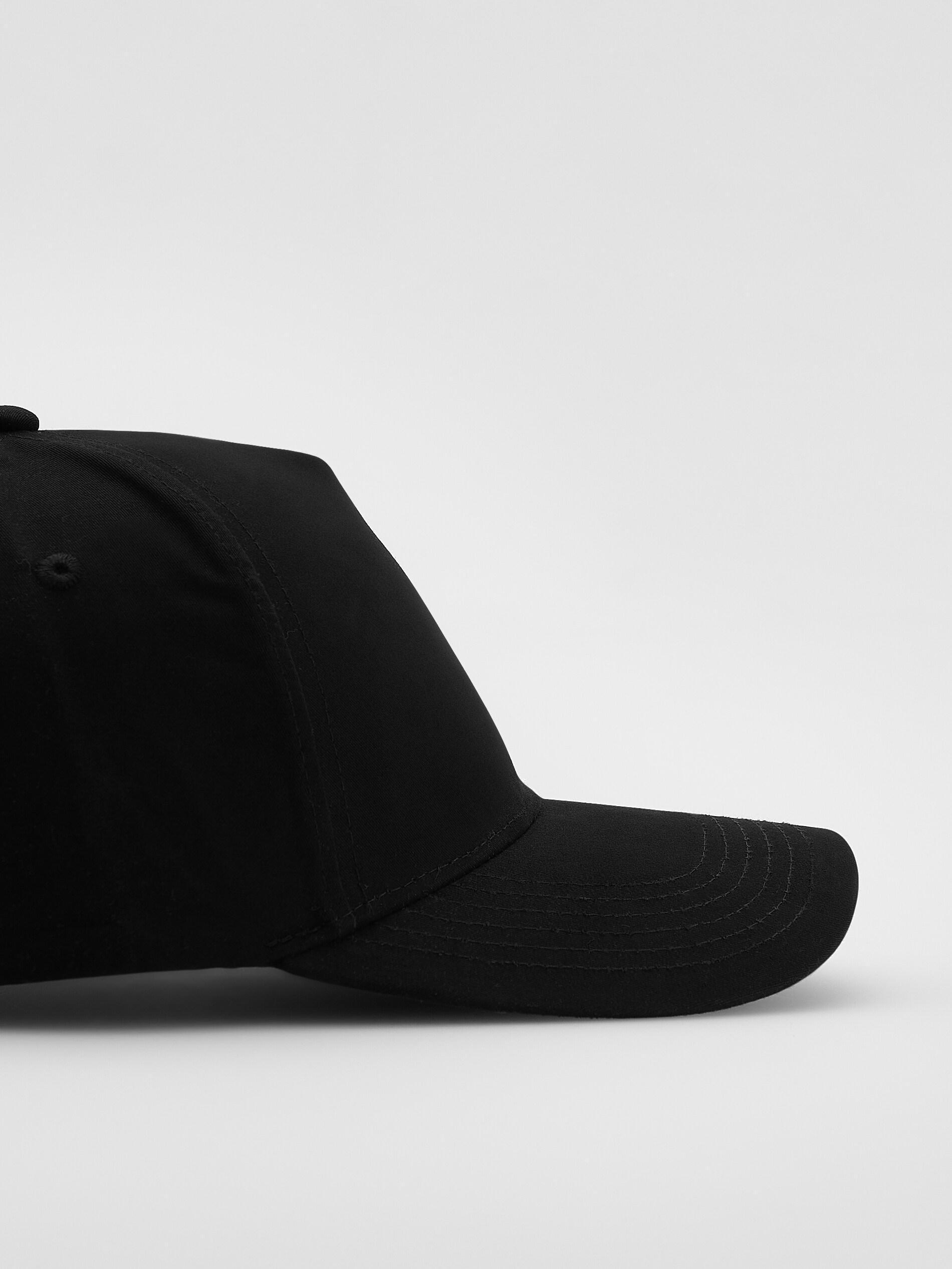 Black Cap, Black, medium