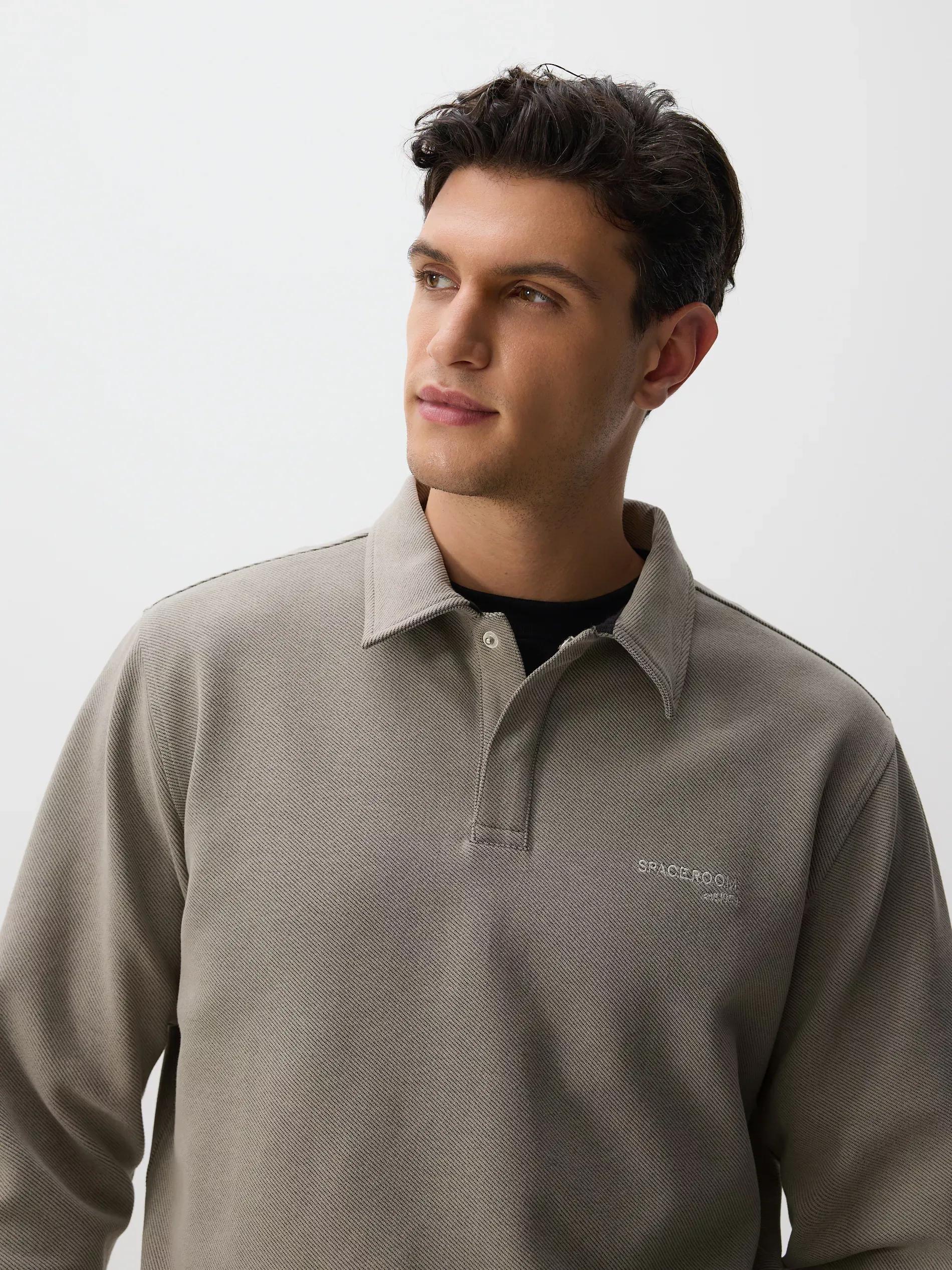 Beige Men`S Jogging Top, Beige, large image number 0