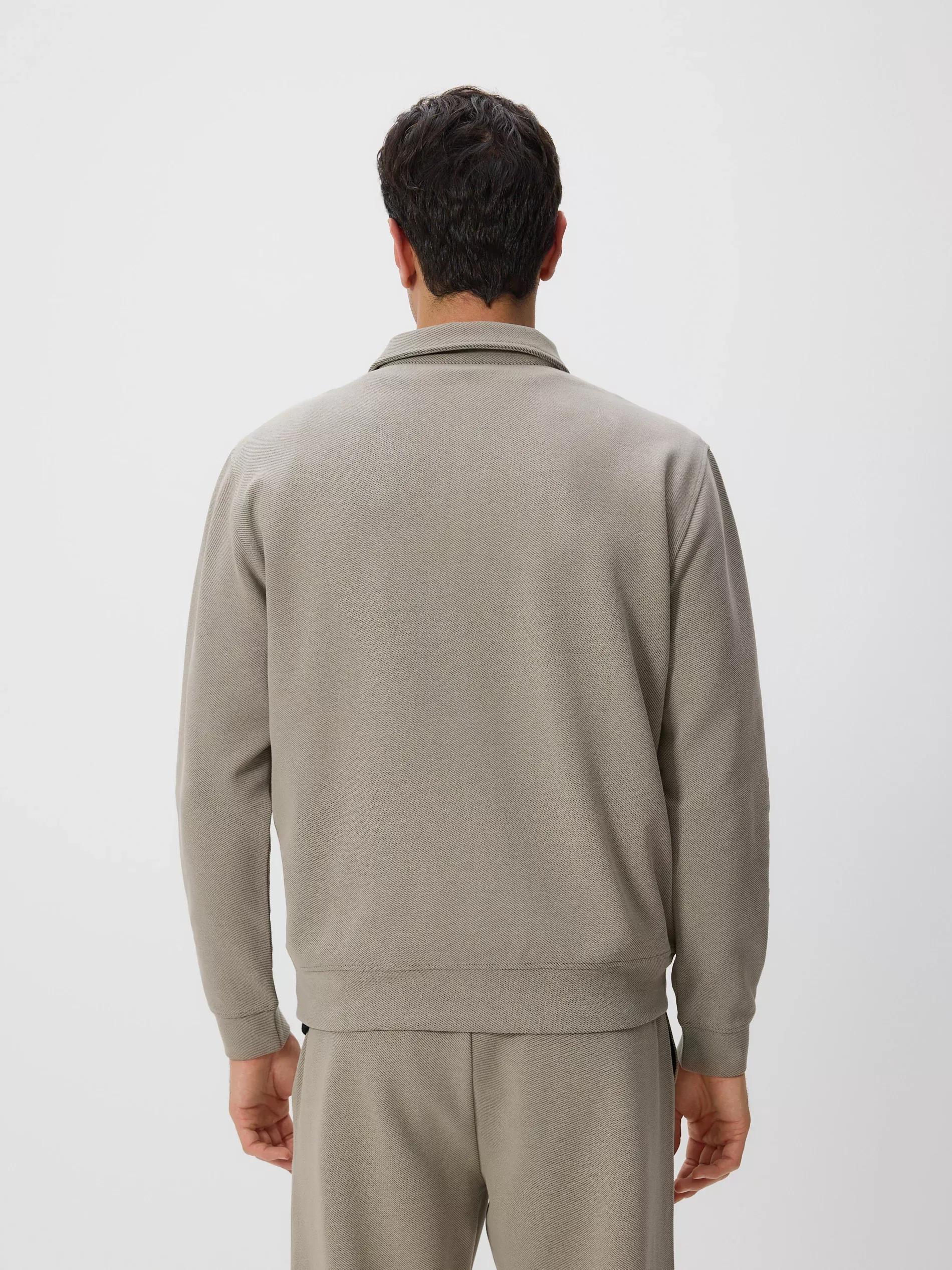 Beige Men`S Jogging Top, Beige, large image number 3
