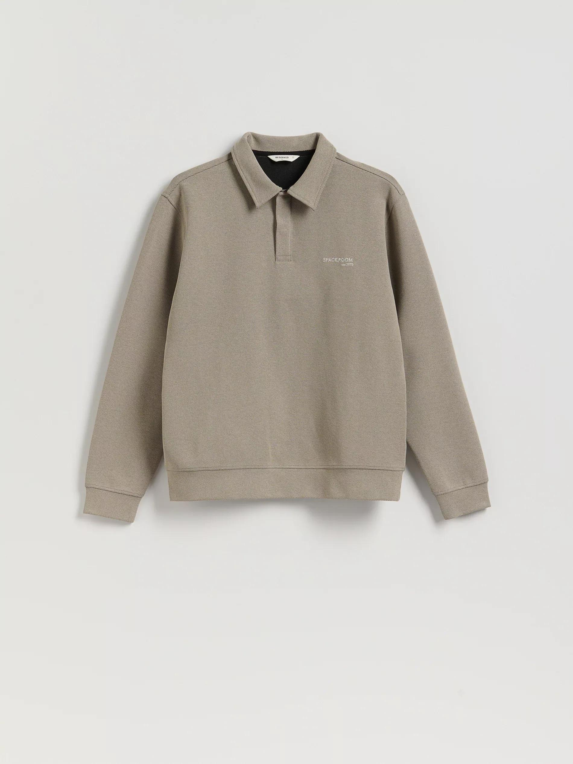 Beige Men`S Jogging Top, Beige, large image number 4