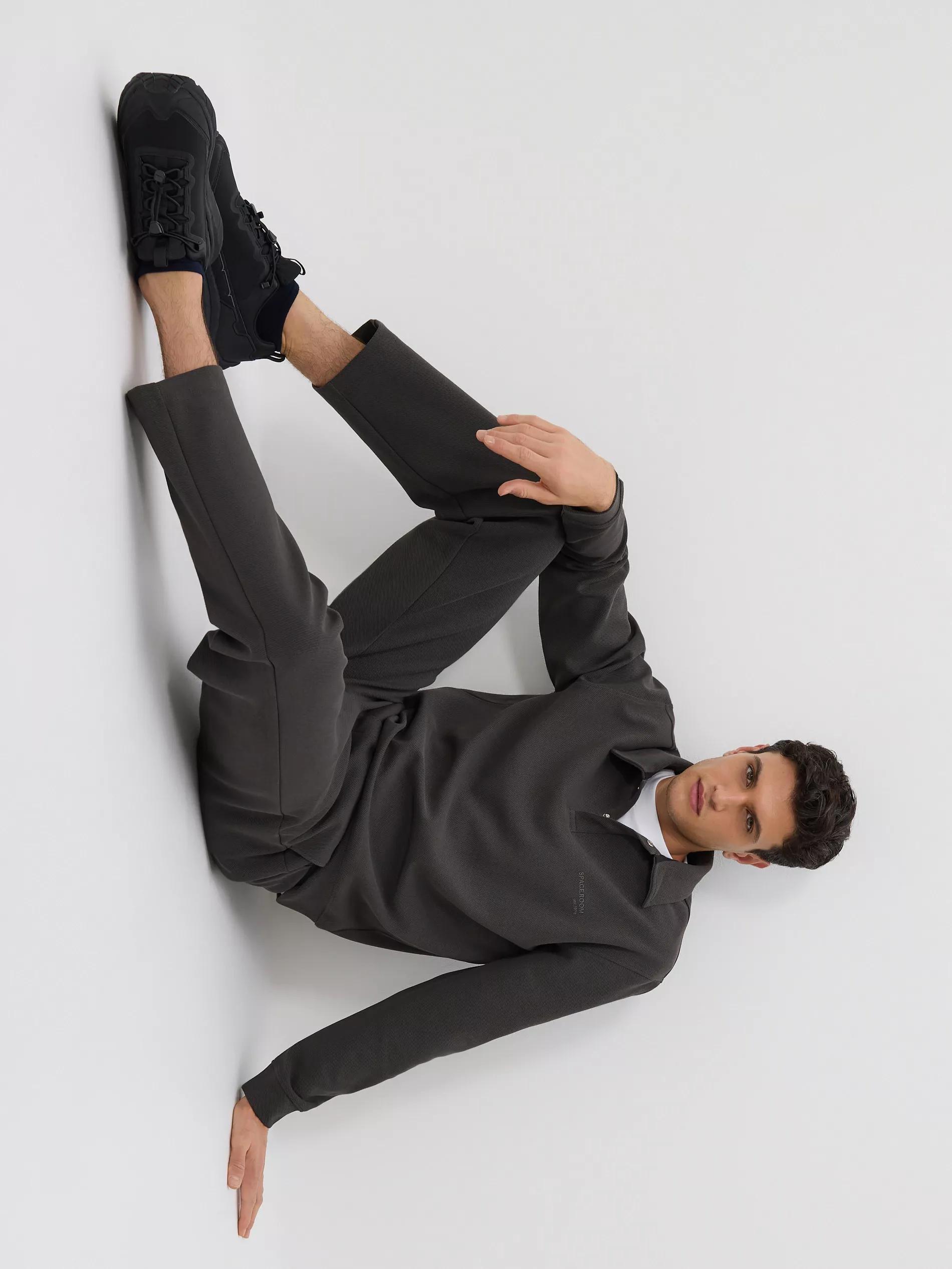 Grey Men`S Jogging Top, Grey, large image number 3