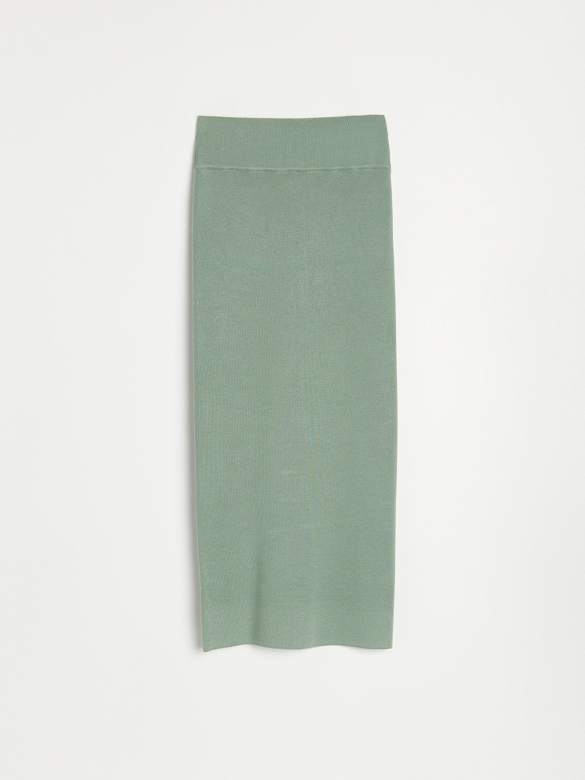 Light Turquoise Ribbed Skirt, Women, , large image number 3