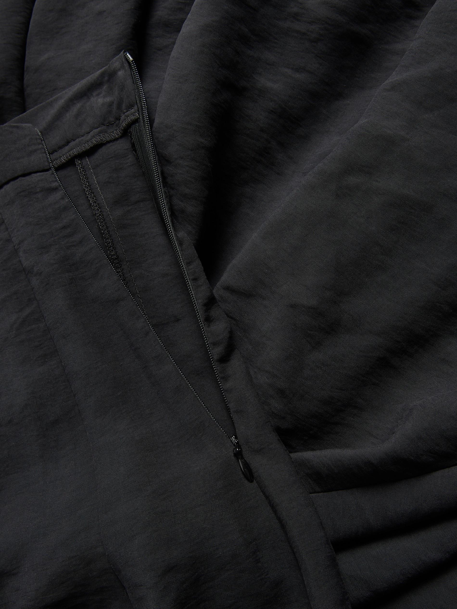 Black Modal Blend Skirt, Black, large image number 4