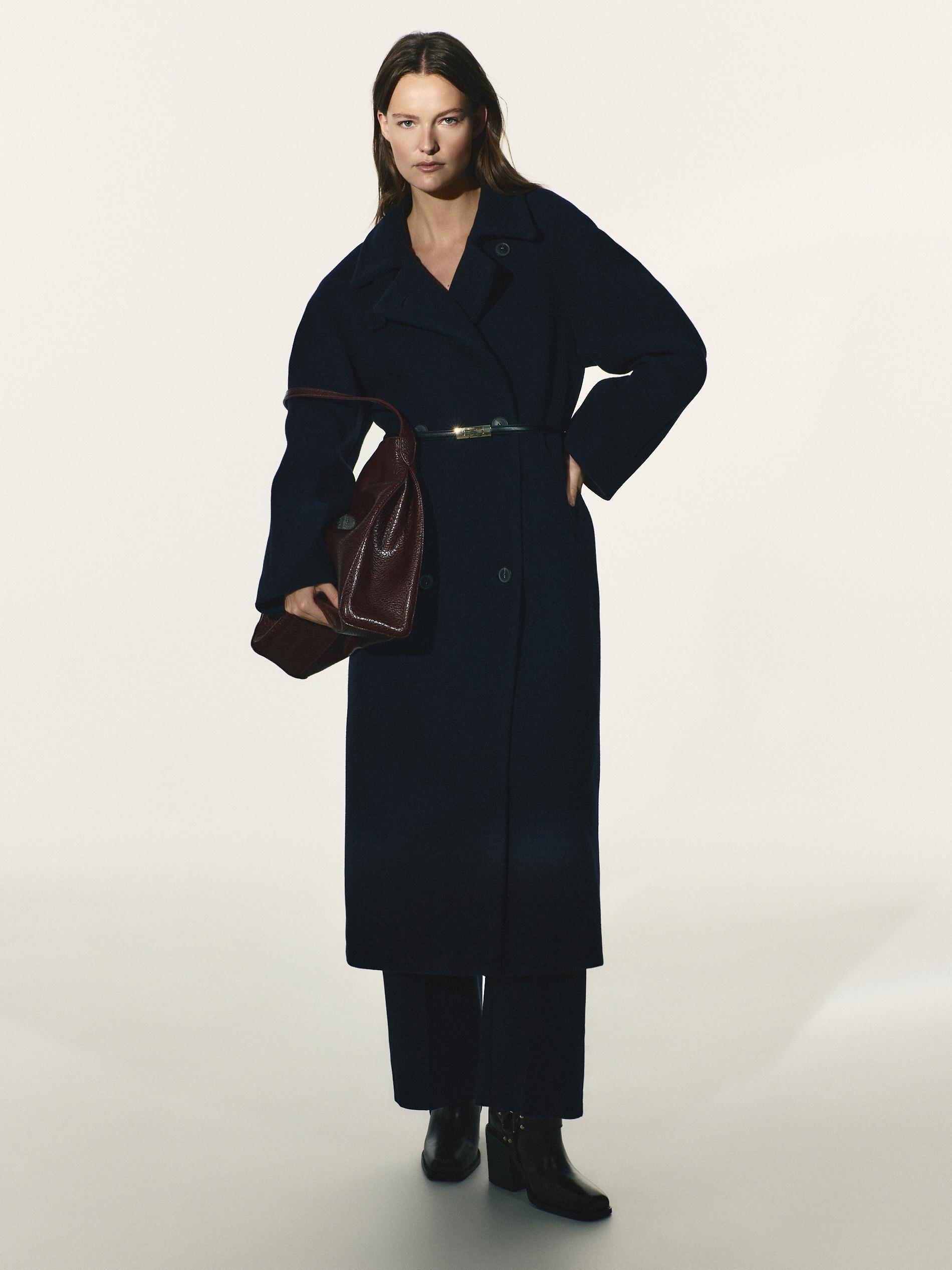 شنطة حريمي ماهوجني, Burgundy, medium