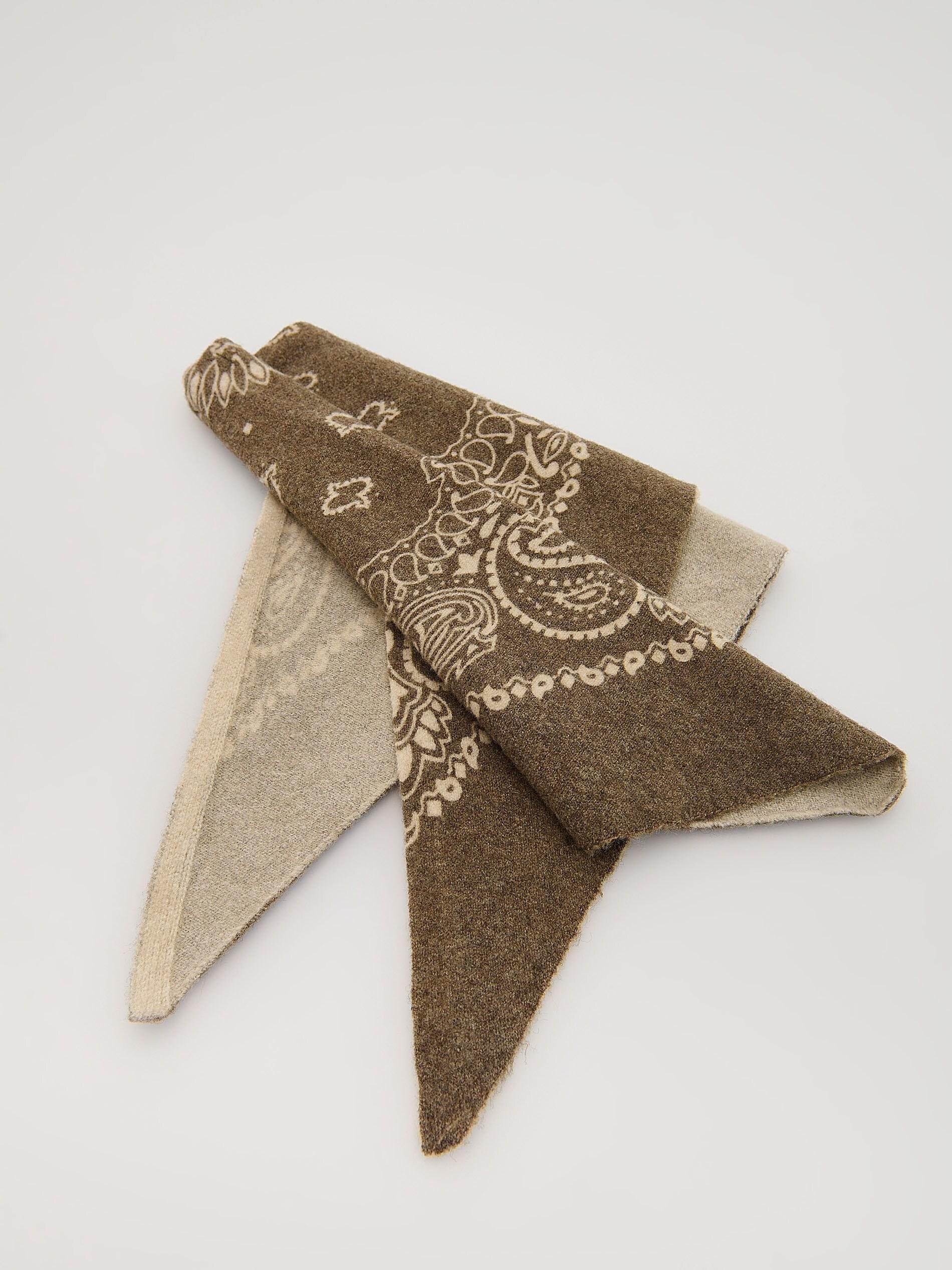 TAUPE Patterned neckerchief, Grey, large image number 3