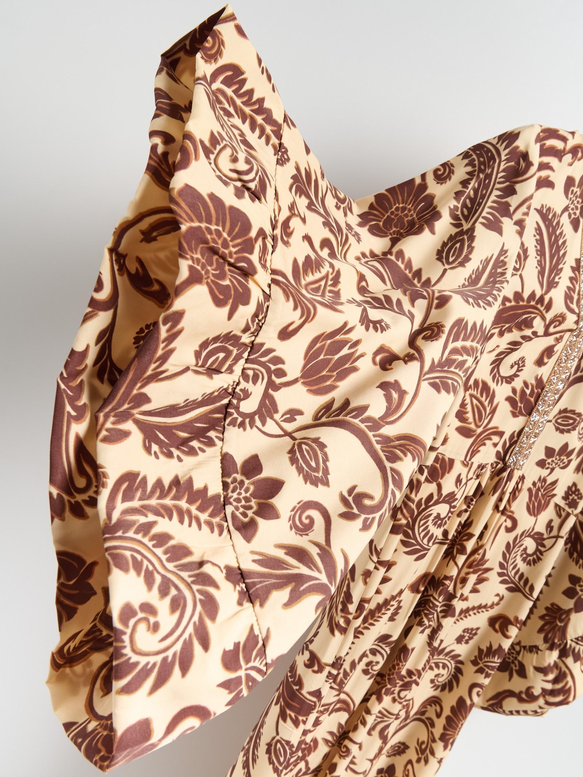 Multicolour Patterned Dress With Viscose, Multicolor, large image number 6