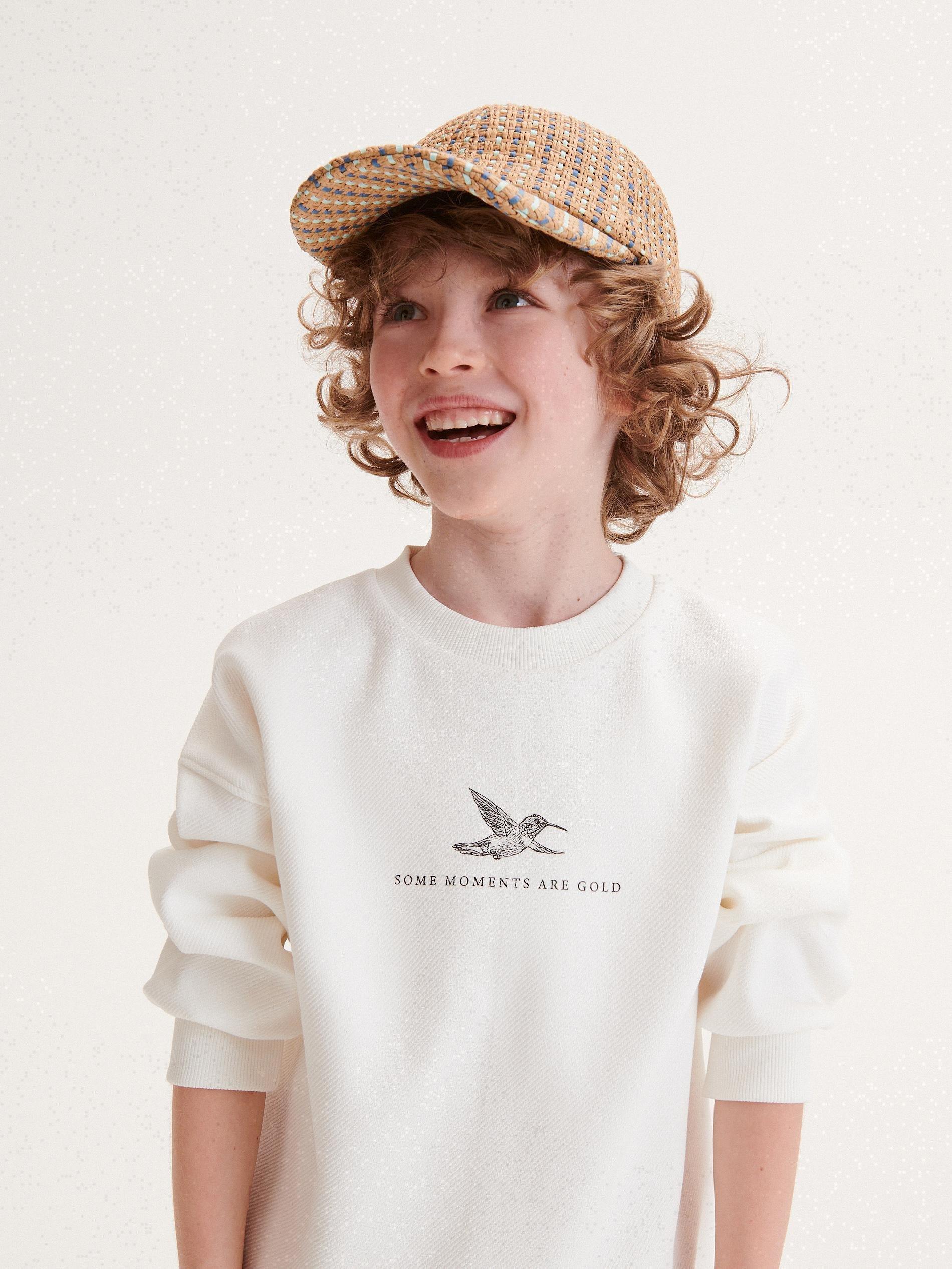 Multicolour Textured Cap, unisex kids, , large image number 1