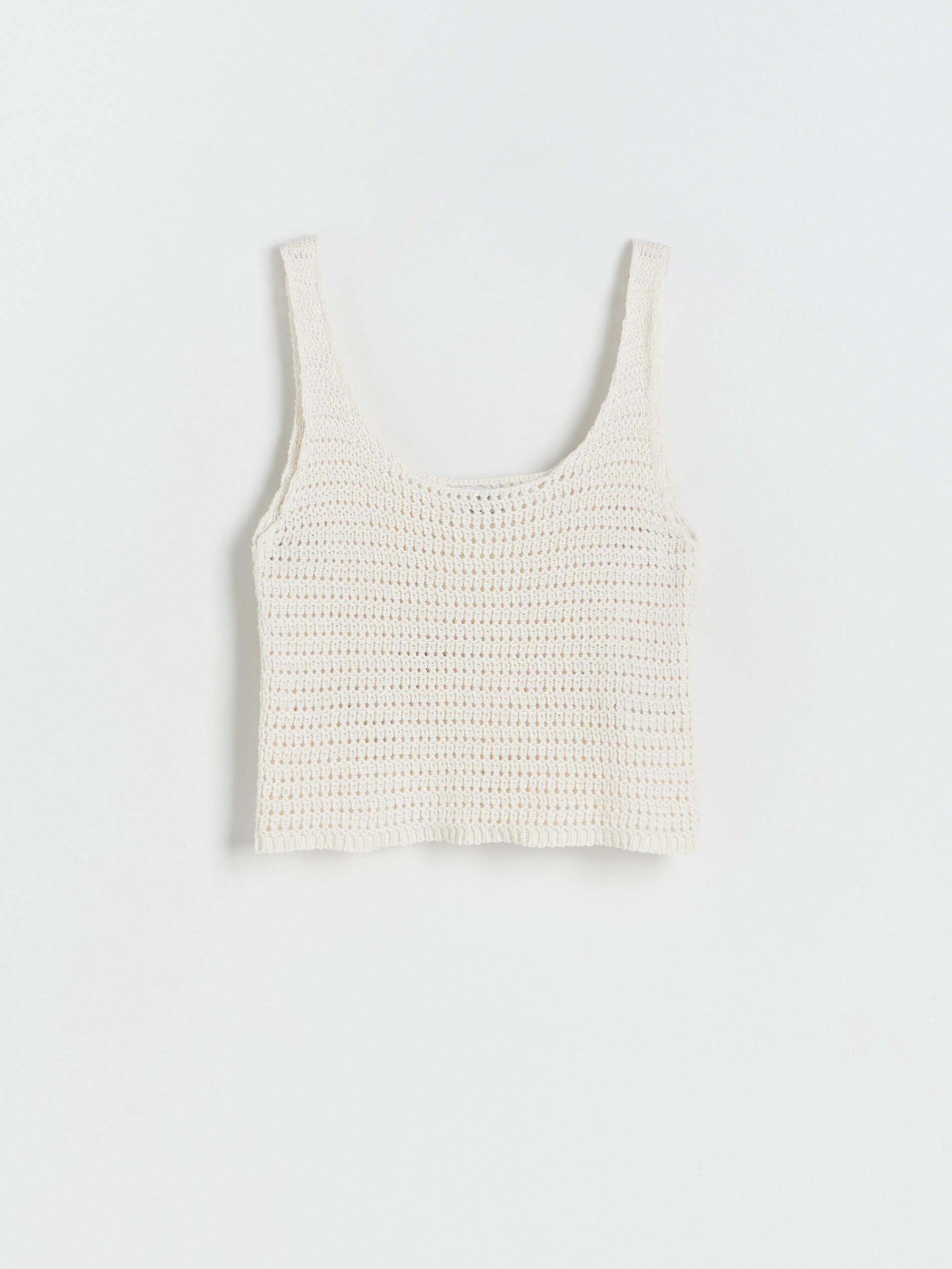 Beige Eco Aware Organic Cotton Blend Top, , large image number 3