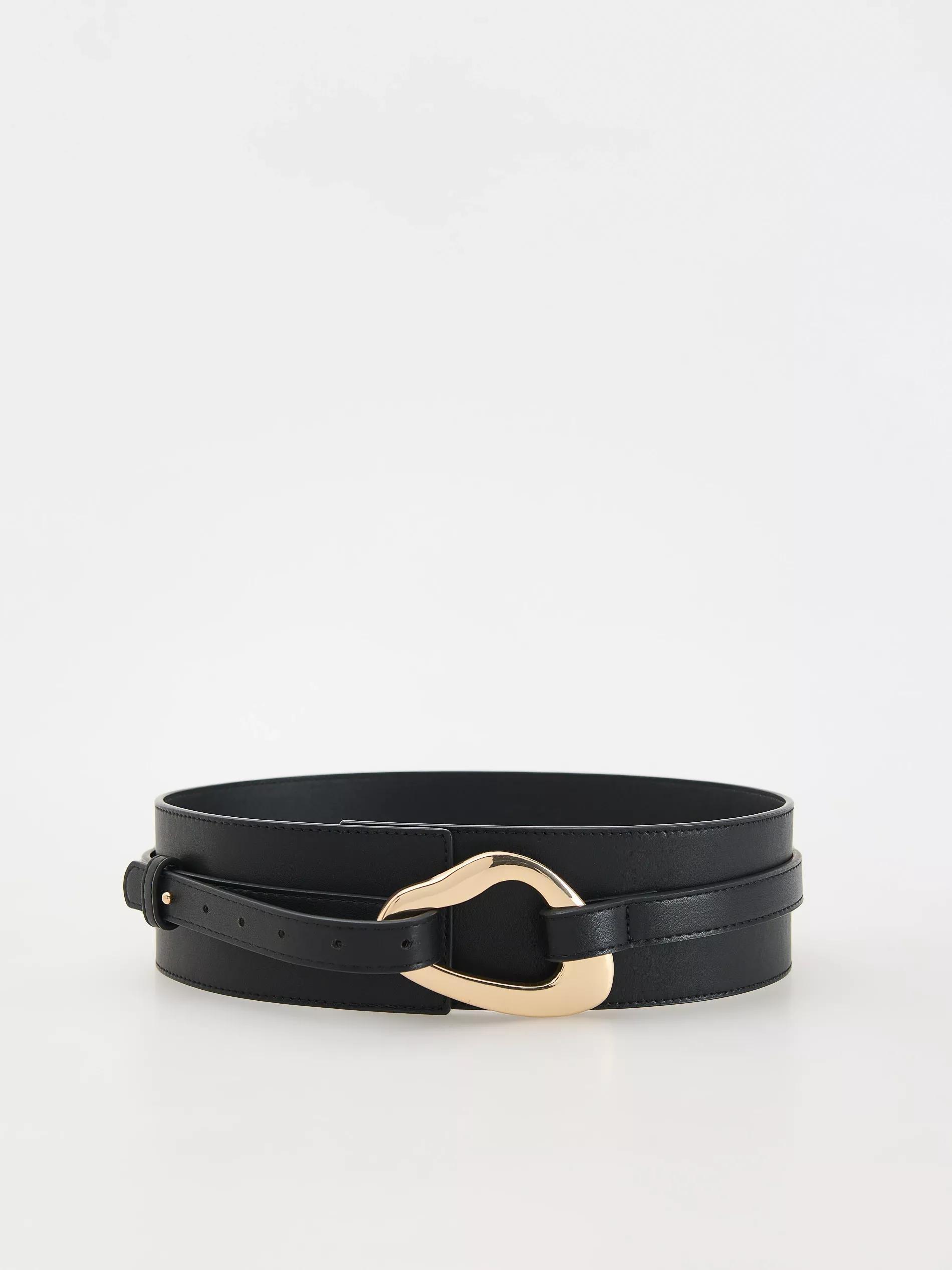 Black Belt With Clip, , large image number 1
