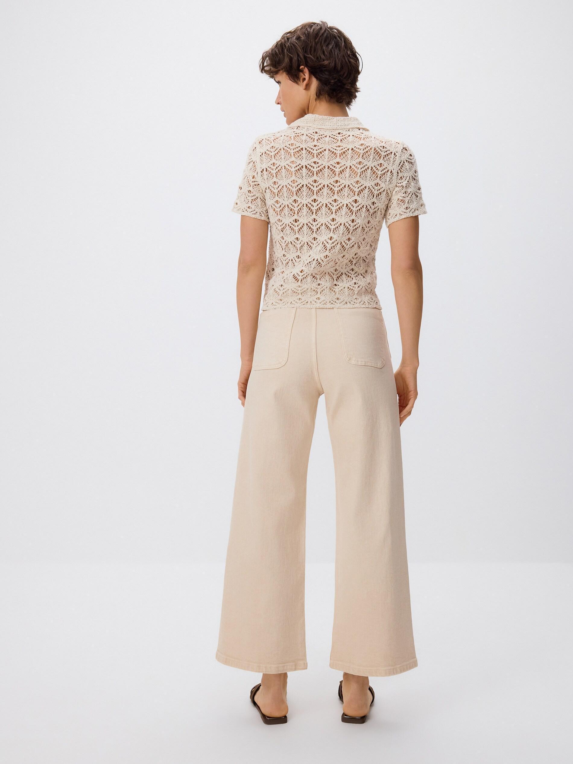 NUDE JEANS Culotte jeans, Ivory, large image number 3