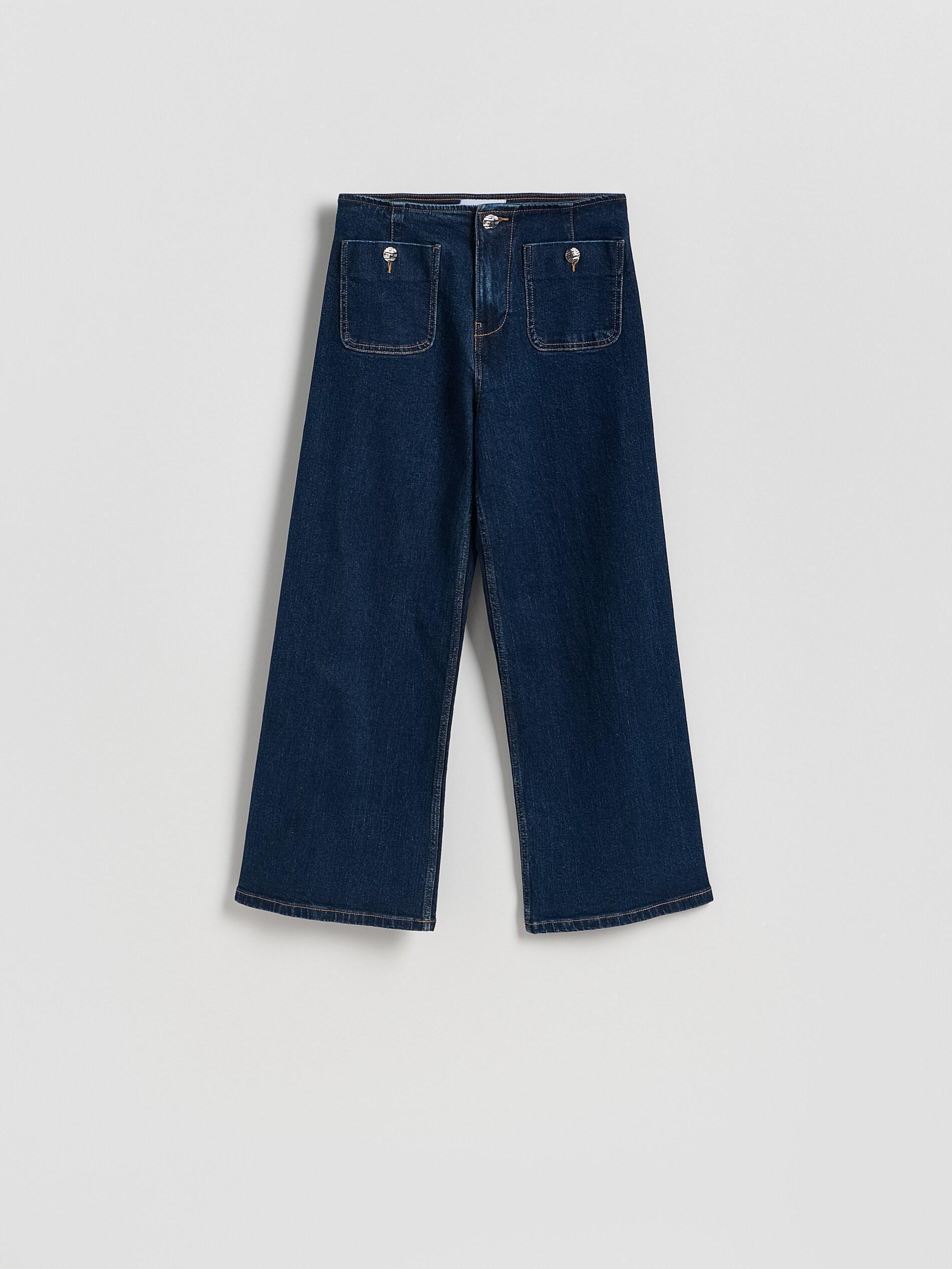 NAVY Culotte jeans, Navy, medium