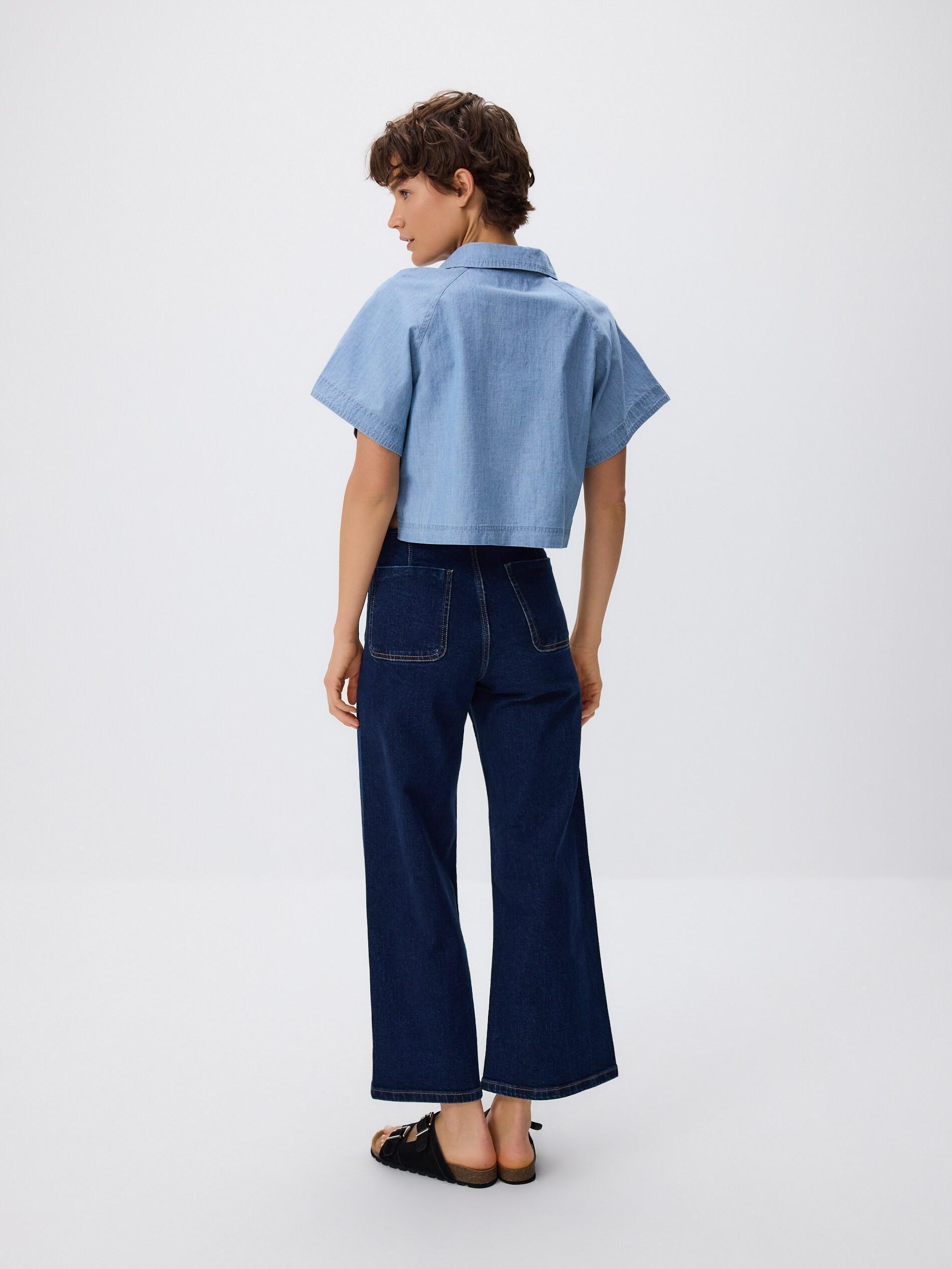 NAVY Culotte jeans, Navy, large image number 4