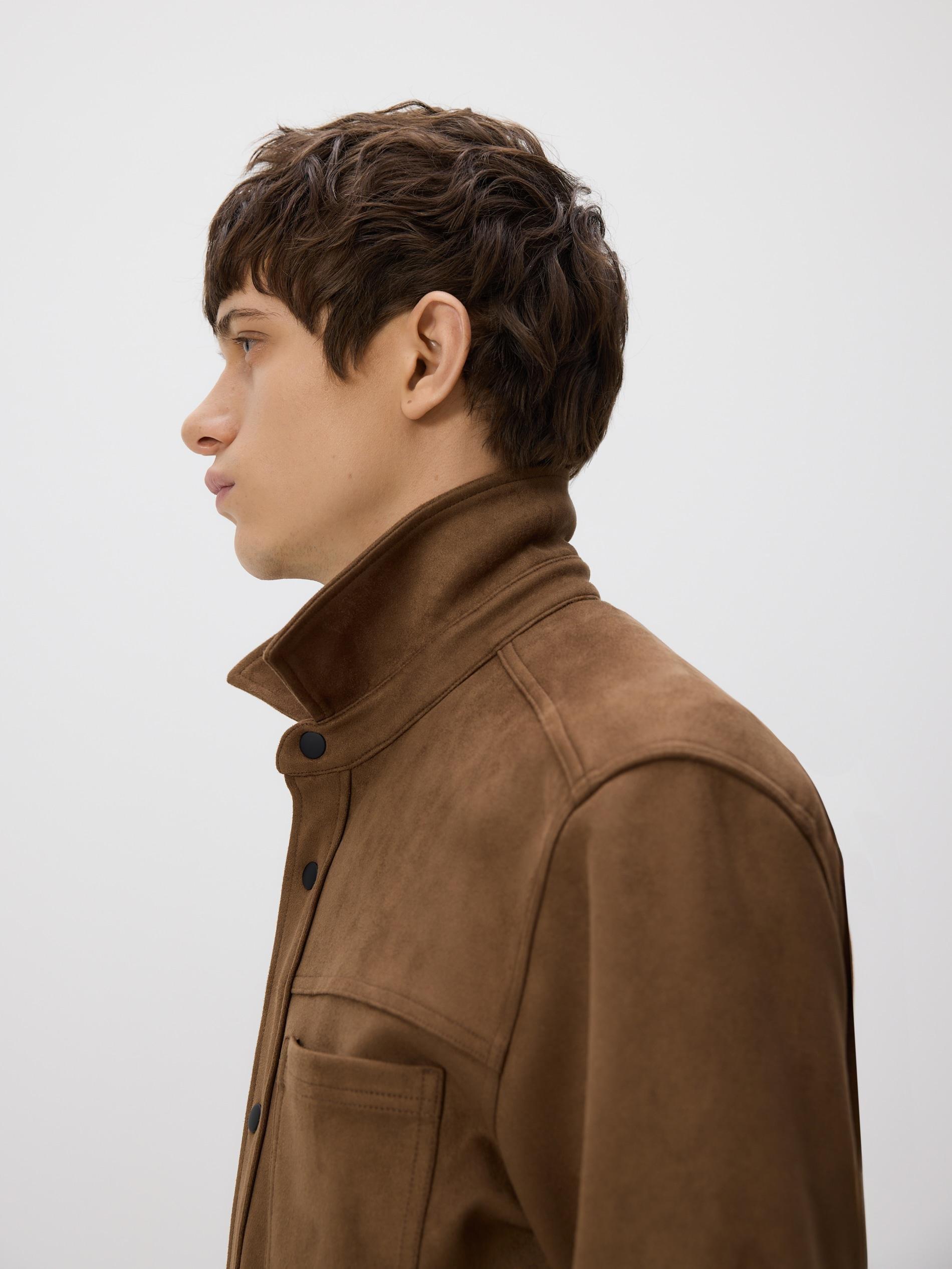 قميص بني, Brown, large image number 2