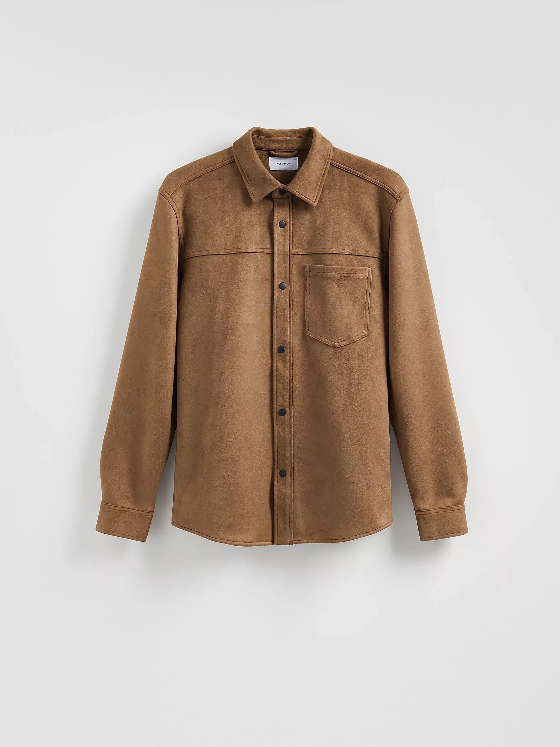 قميص بني, Brown, large image number 4