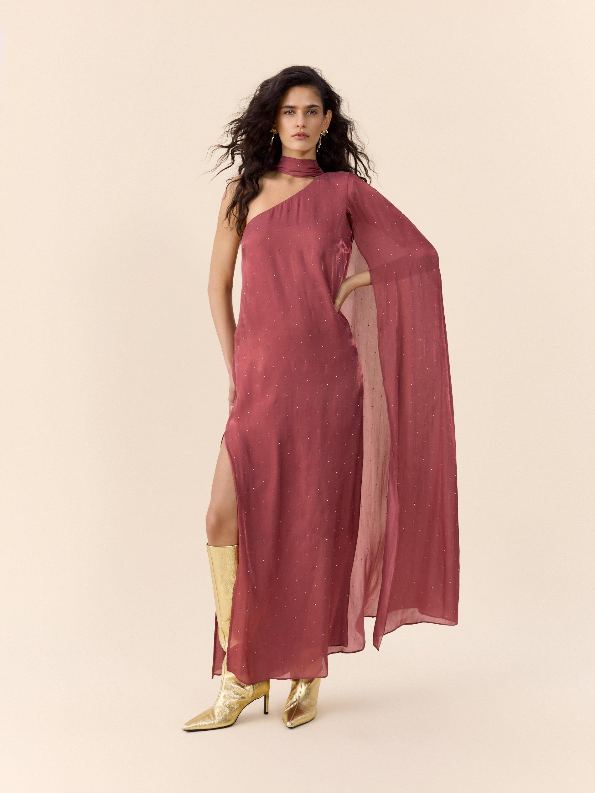 Fuchsia Dress, Pink, medium
