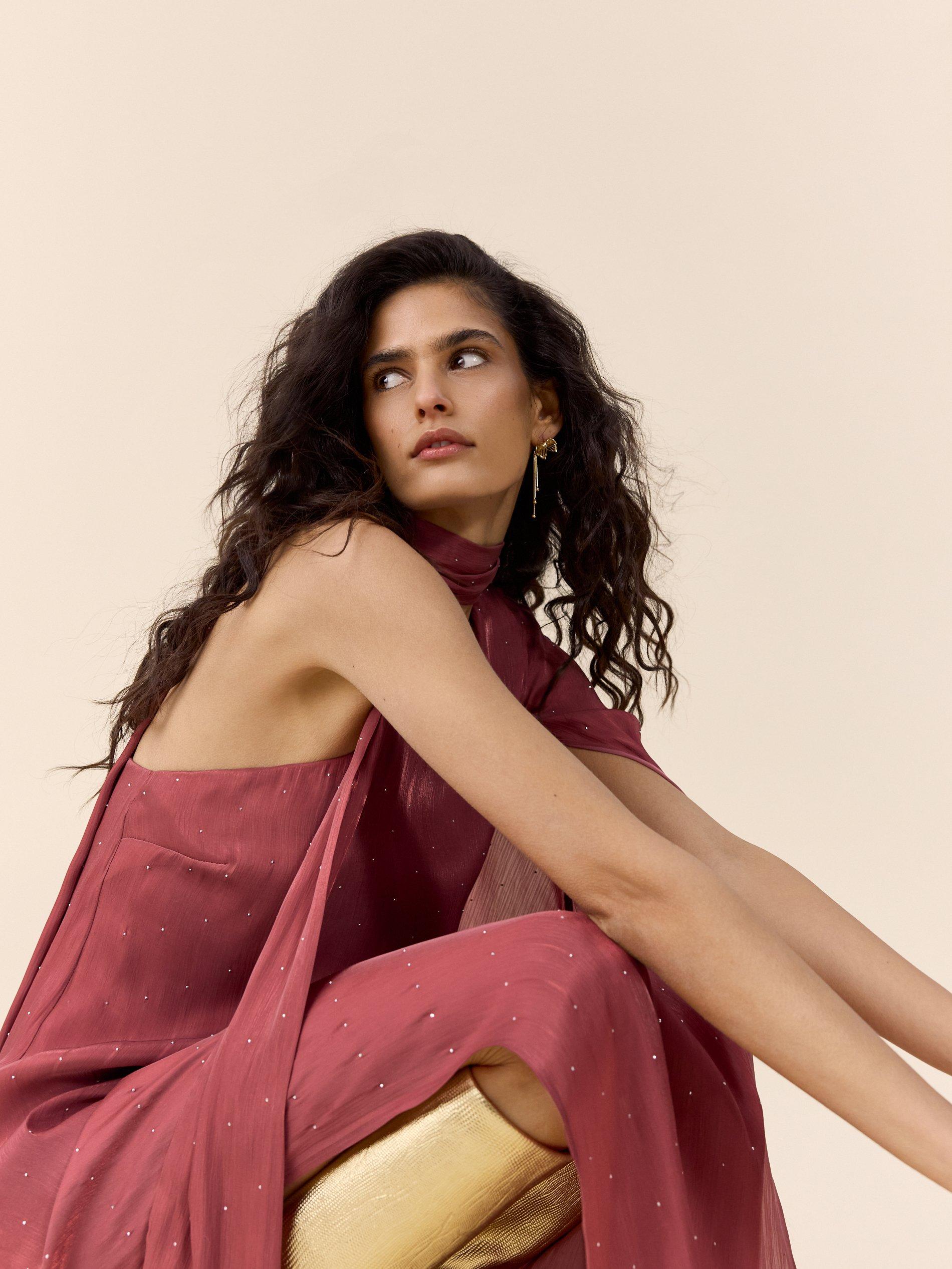 Fuchsia Dress, Pink, large image number 3