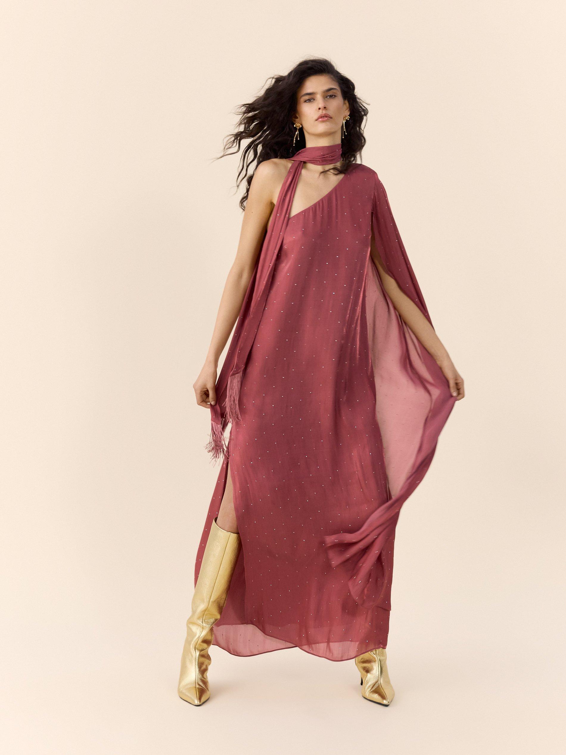 Fuchsia Dress, Pink, large image number 4