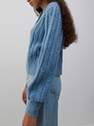 Reserved - Light Blue Knitted Sweater, Women