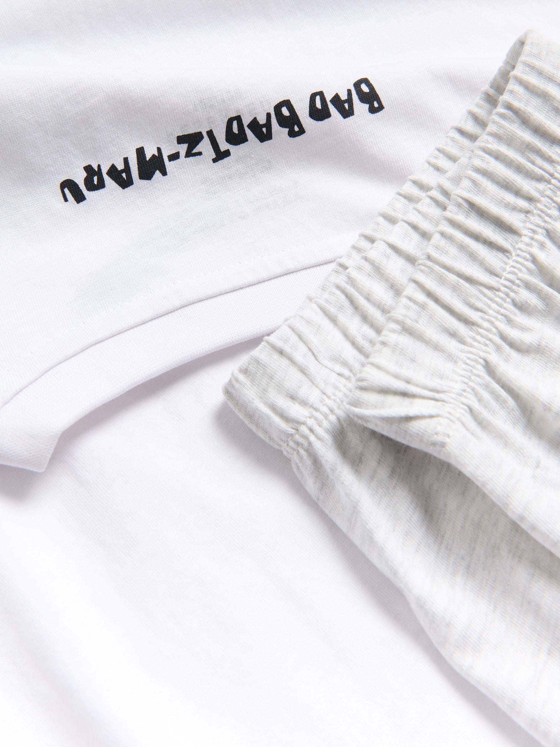 White Bad Badtz-Maru Pajama Set, White, medium