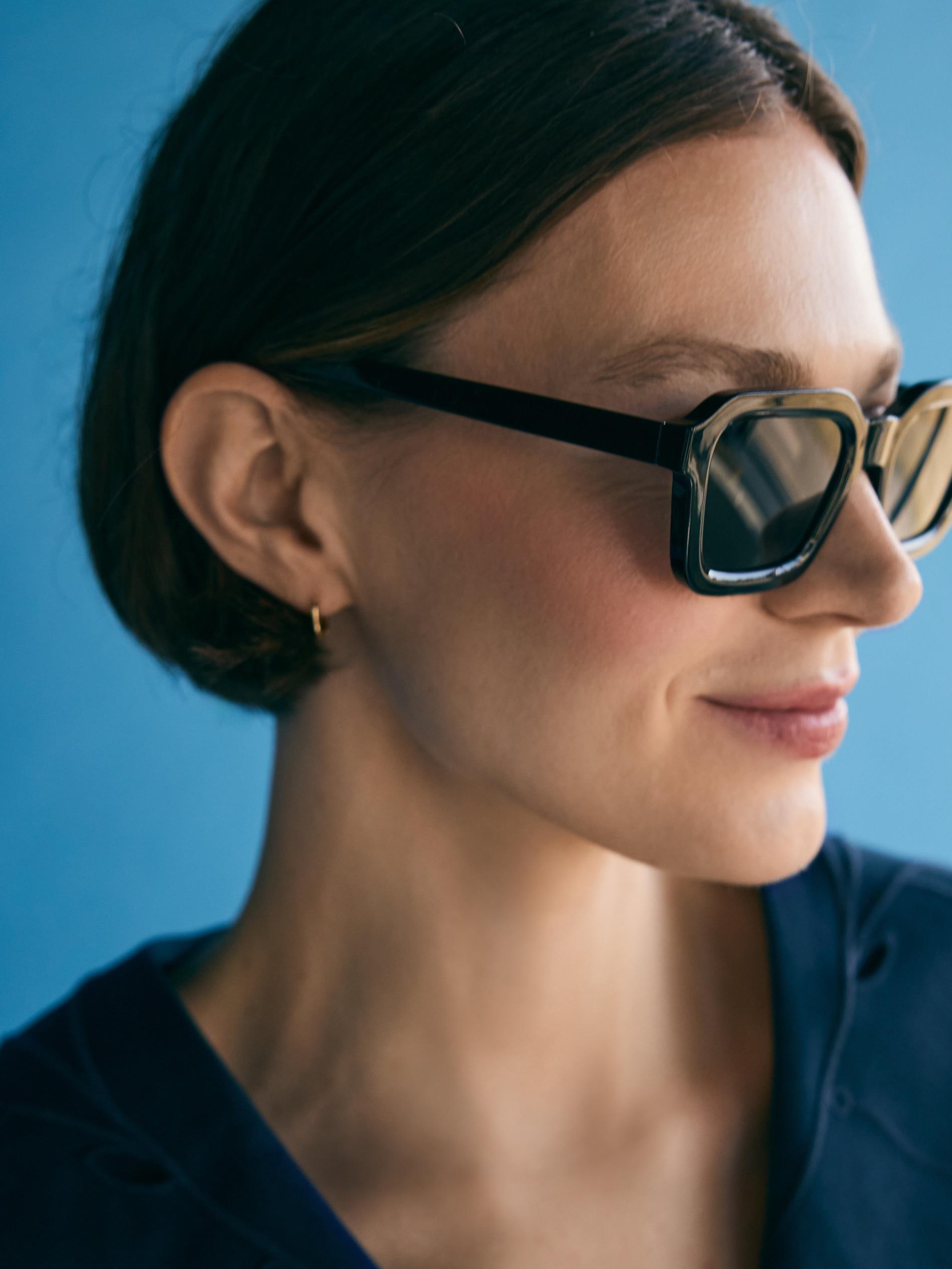 Black Sunglasses, Black, medium