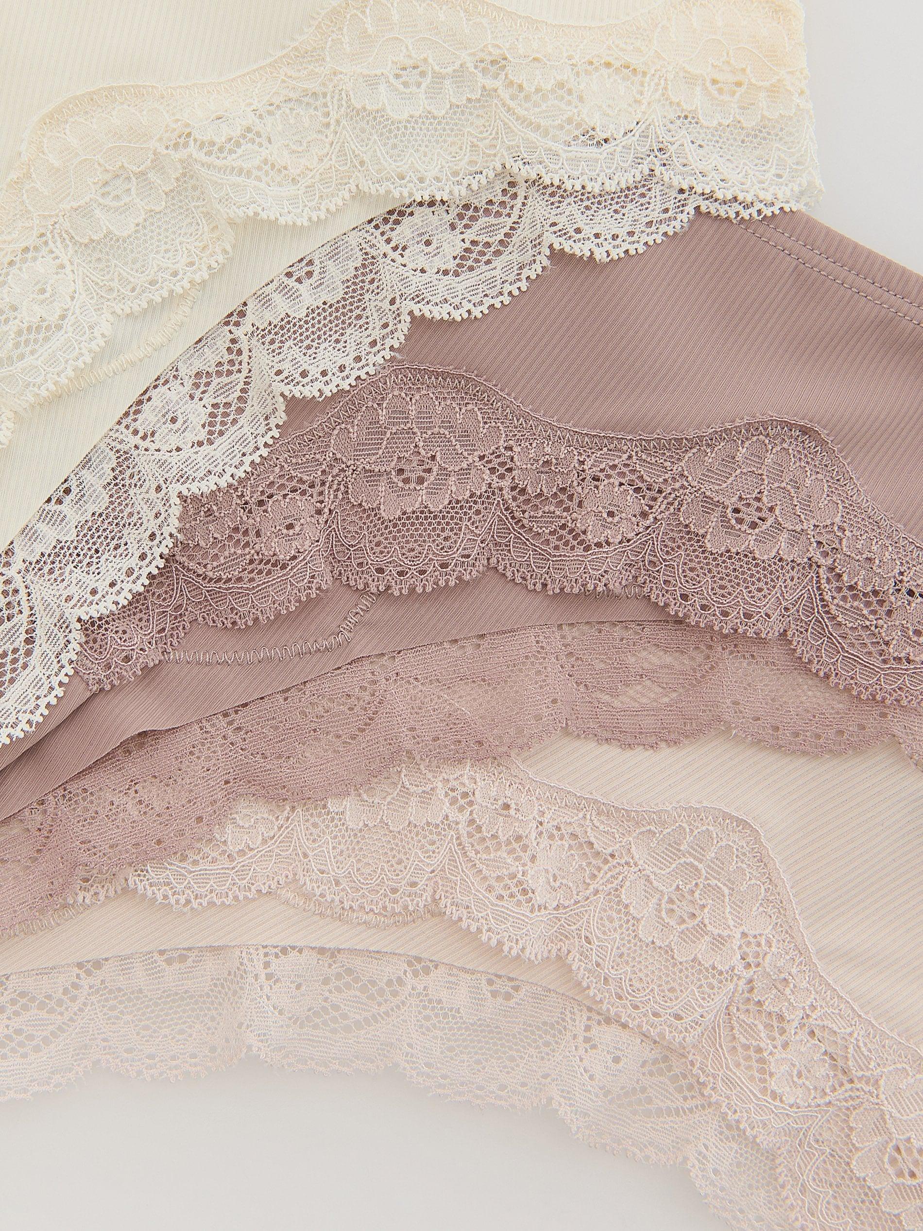 Brown Hipster Panties 3-Pack, Brown, large image number 3