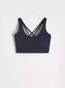 Reserved - Raw Navy Blue Sports Top