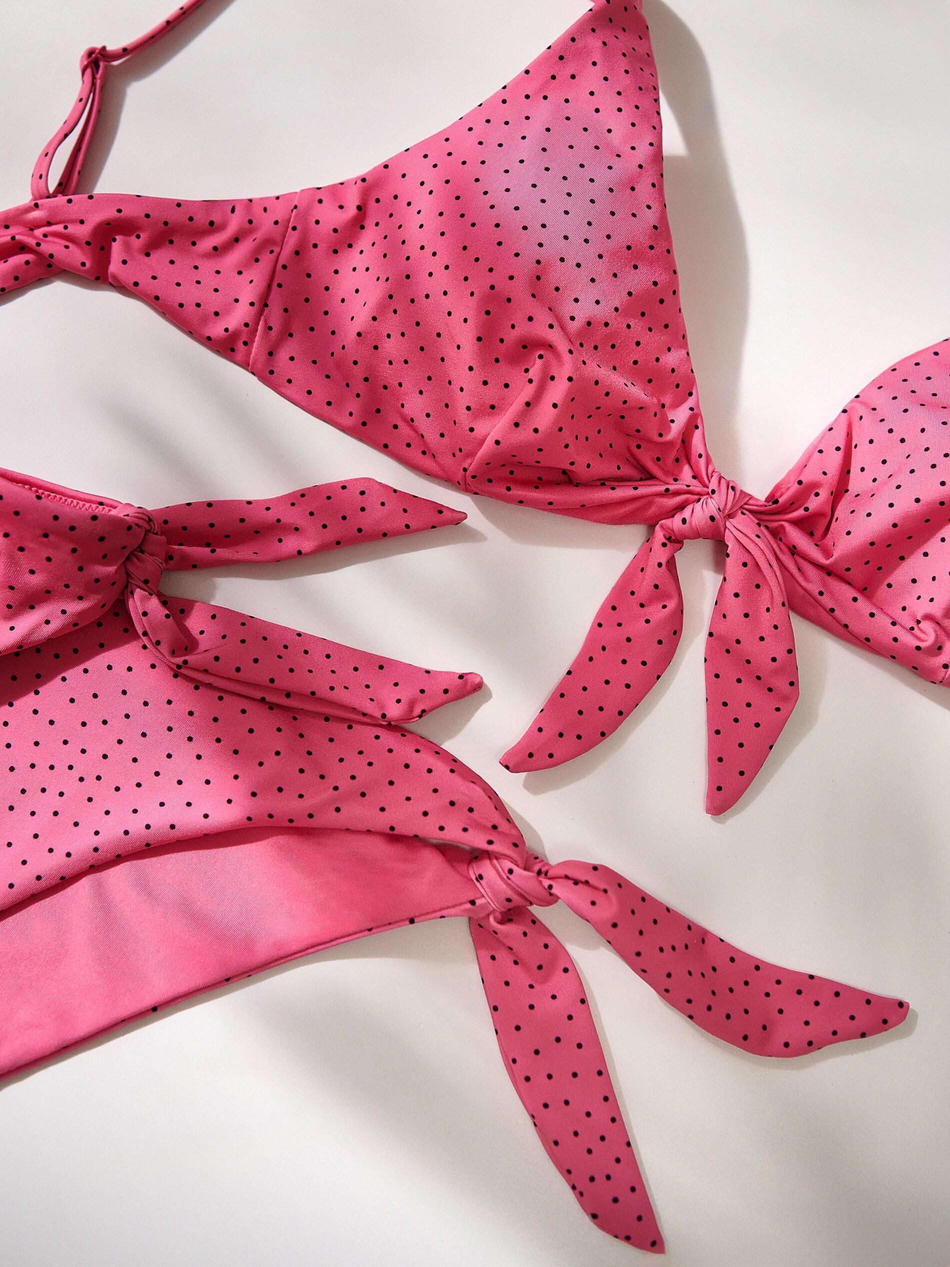 Pink Bikini Bottom, Pink, large image number 5