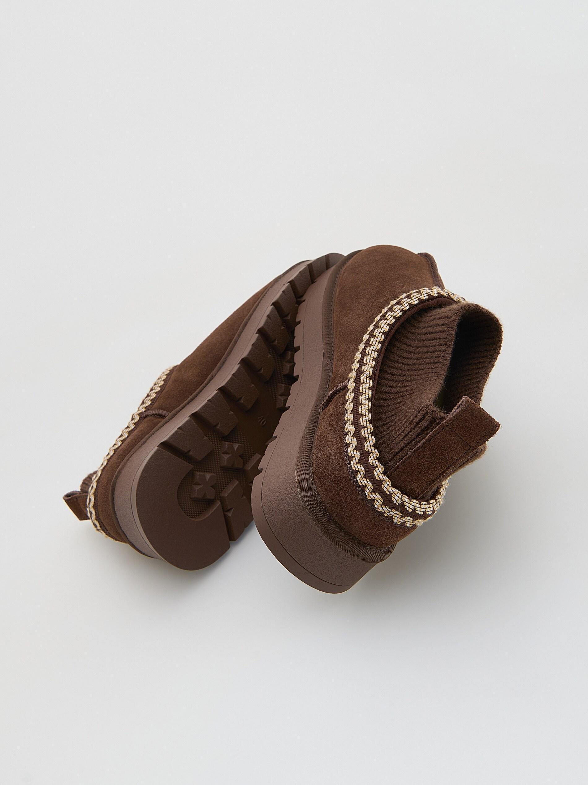 Brown Ankle Boots, Brown, large image number 2