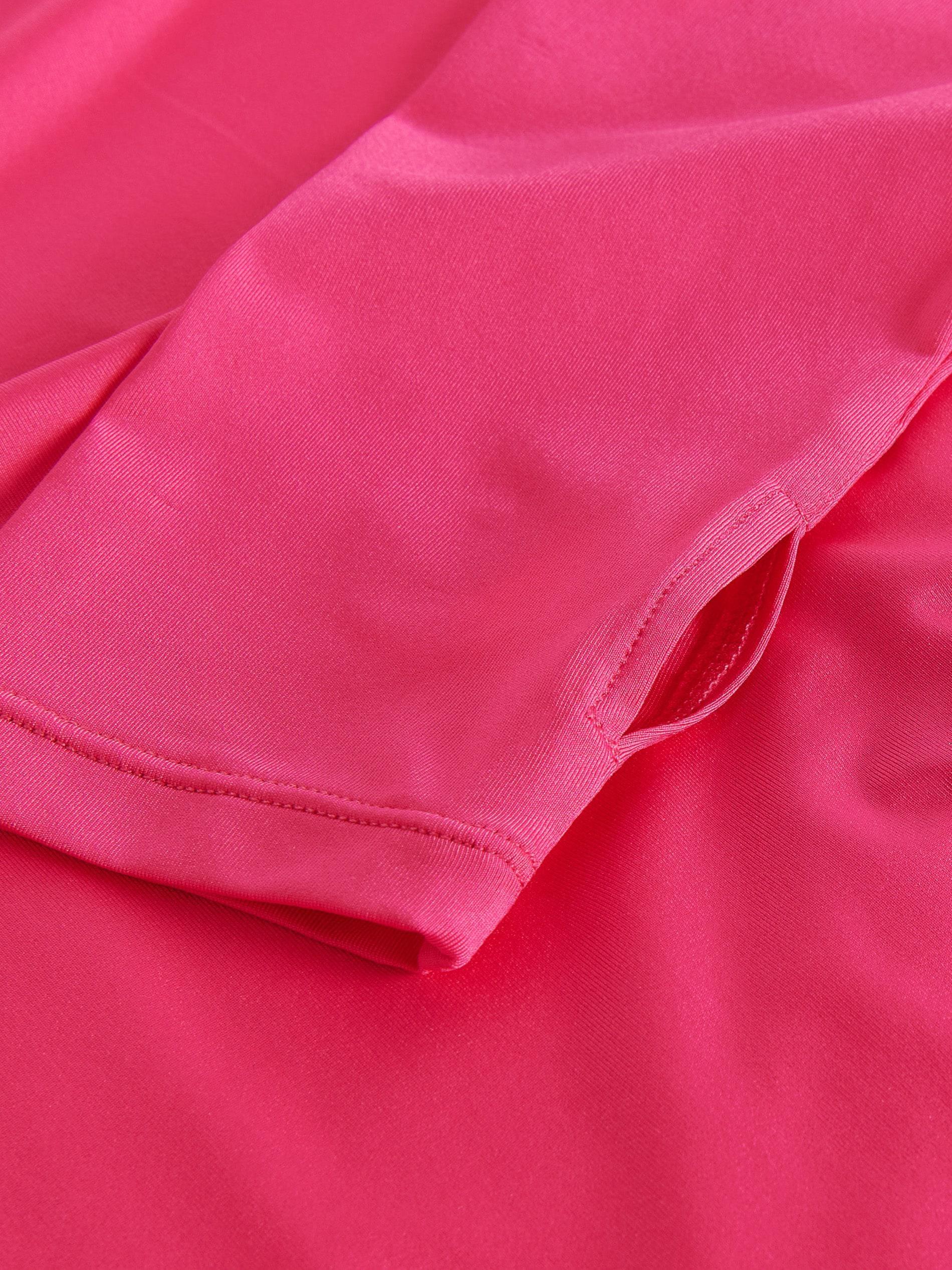 Fuchsia Wrap Blouse, Women, , large image number 4
