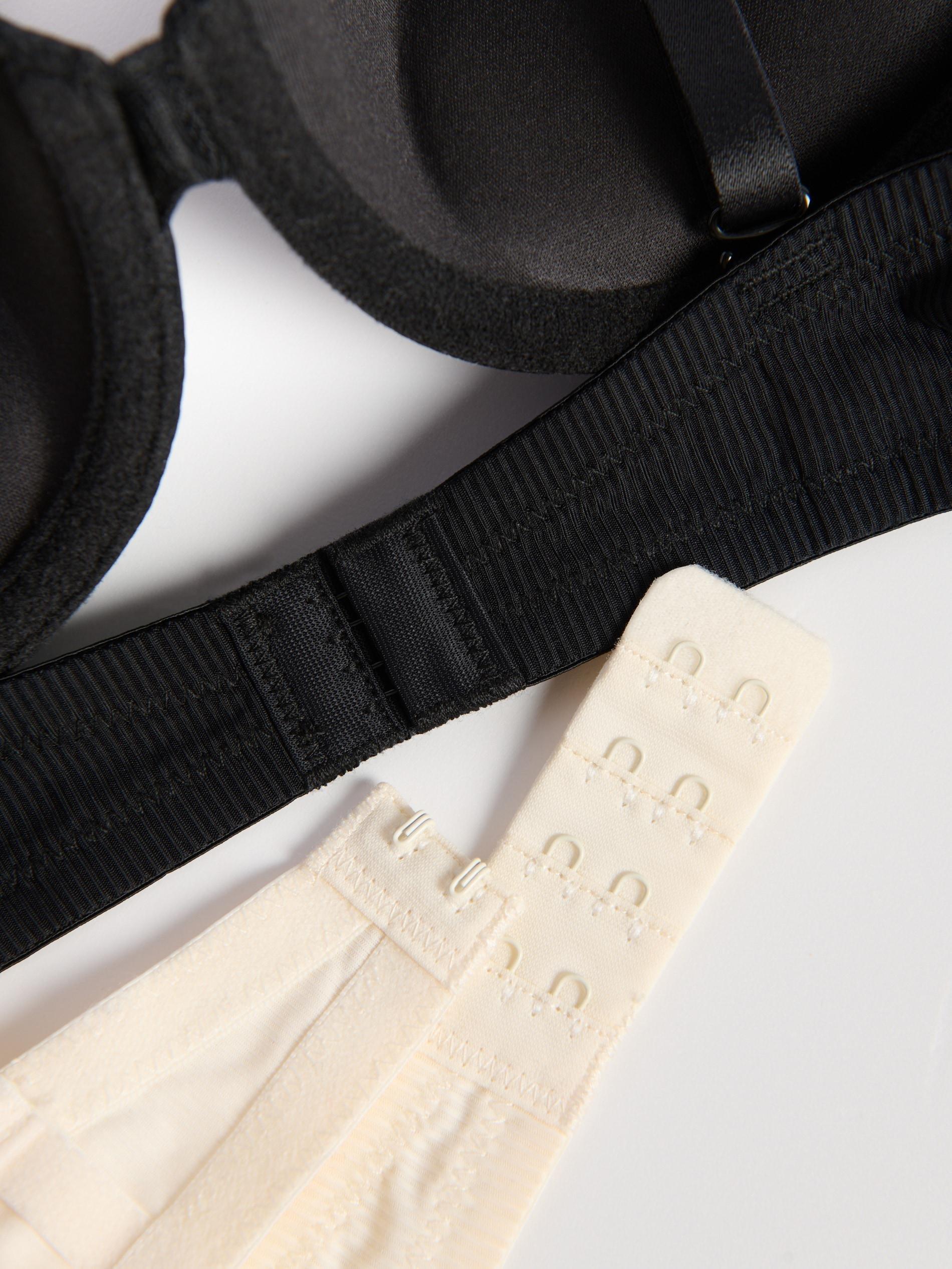 Cream Push Up Bras 2 Pack, Ivory, medium