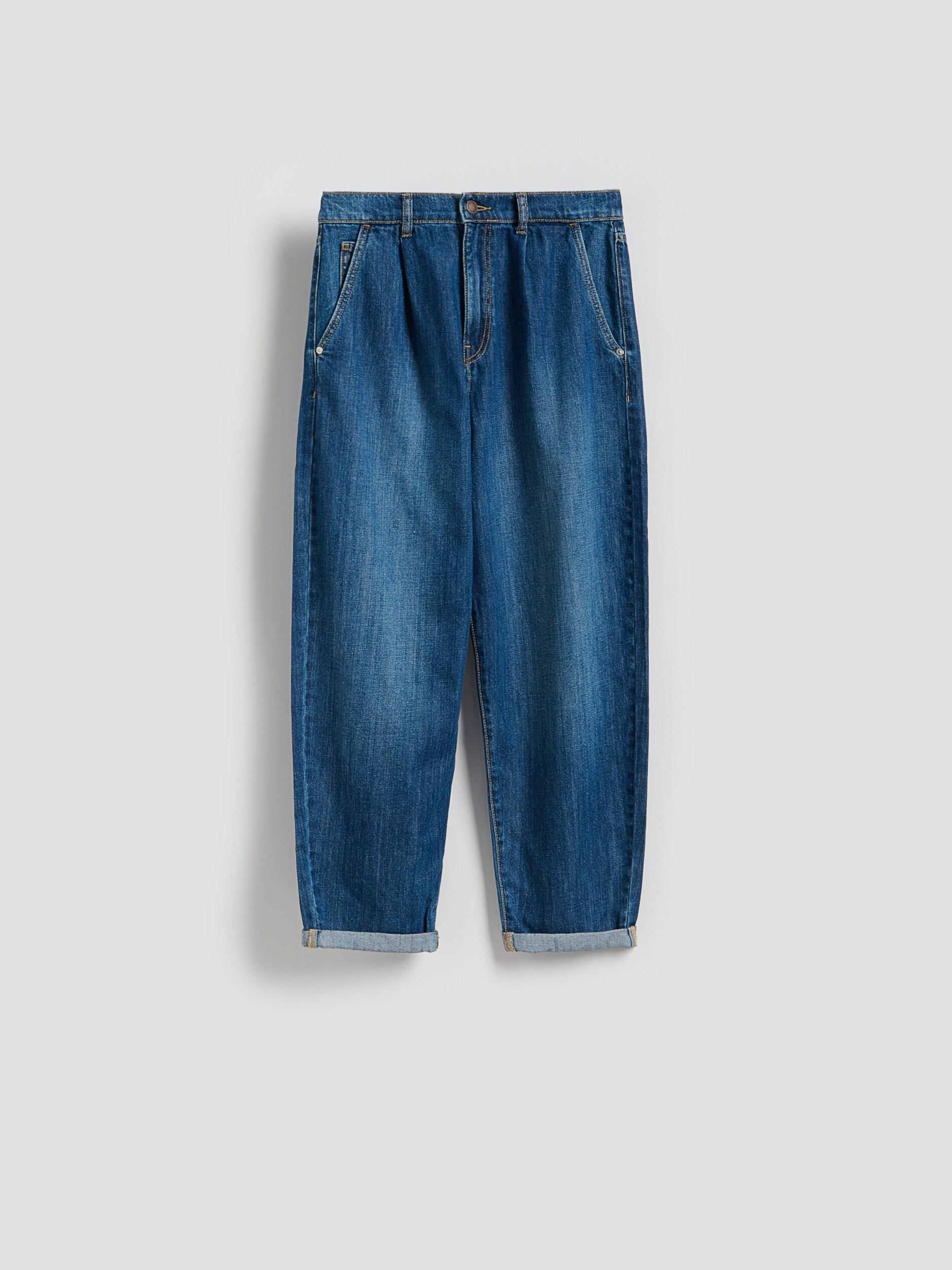 NAVY Barrel leg jeans, Navy, large image number 5