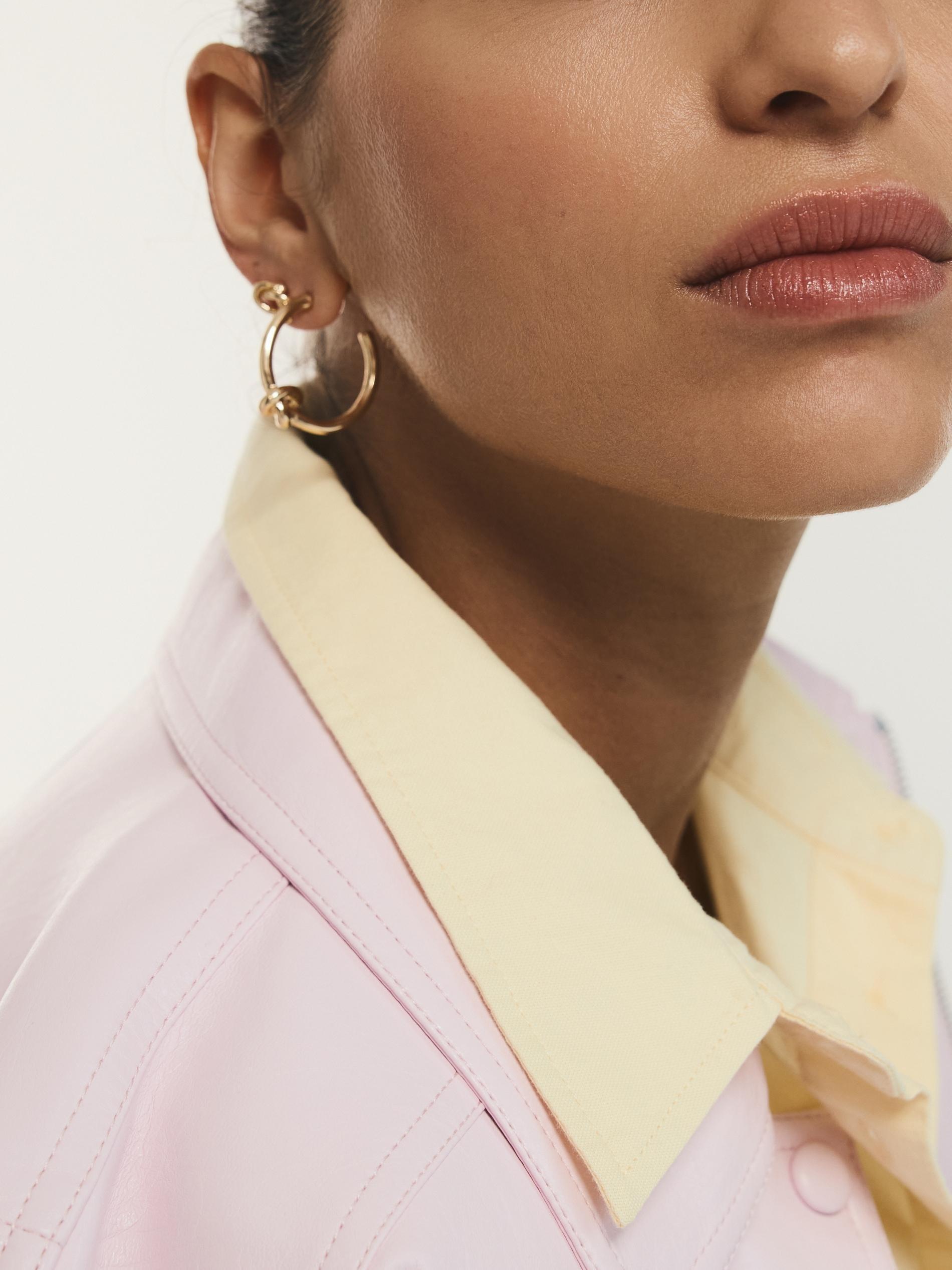 Gold Earrings Set, Golden, large image number 0