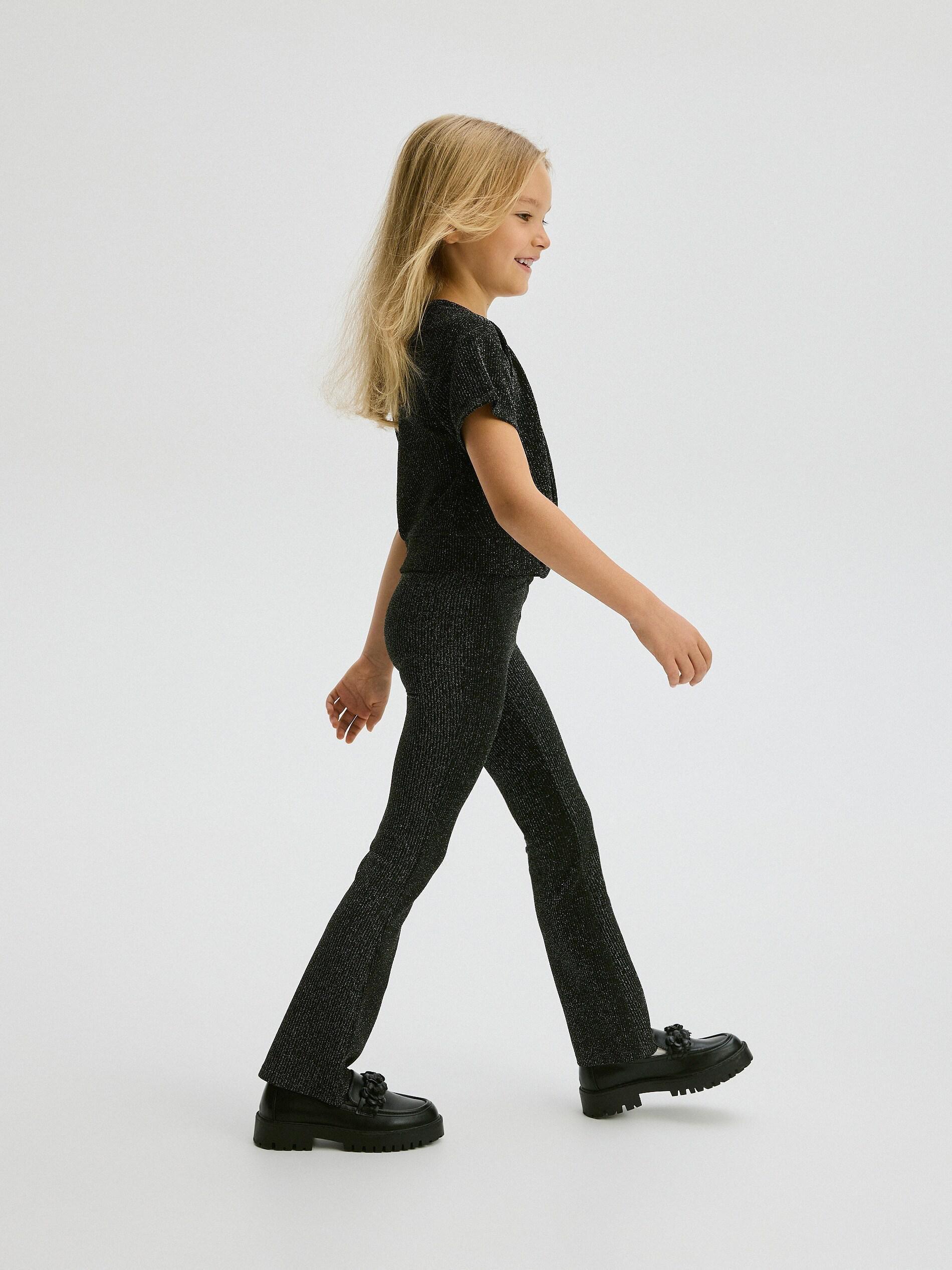 Black Blouse,Kids Girl, , large image number 3