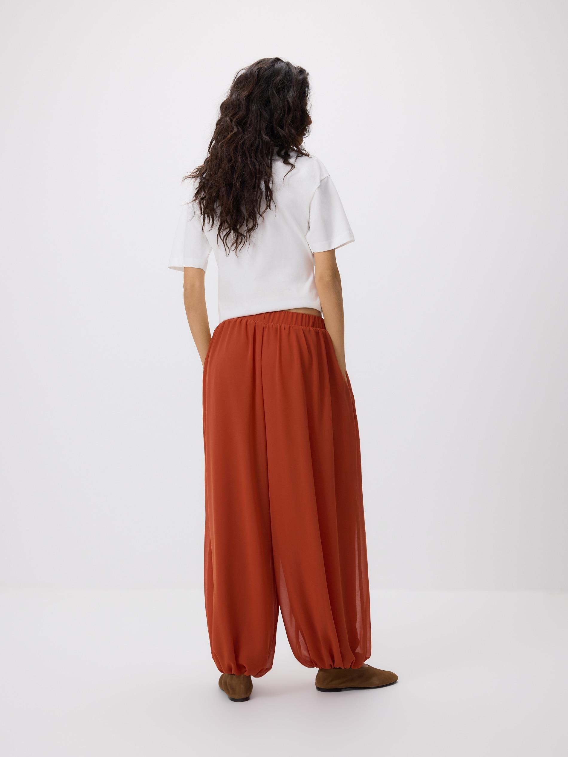 Brown Alladin Trousers, Brown, large image number 2