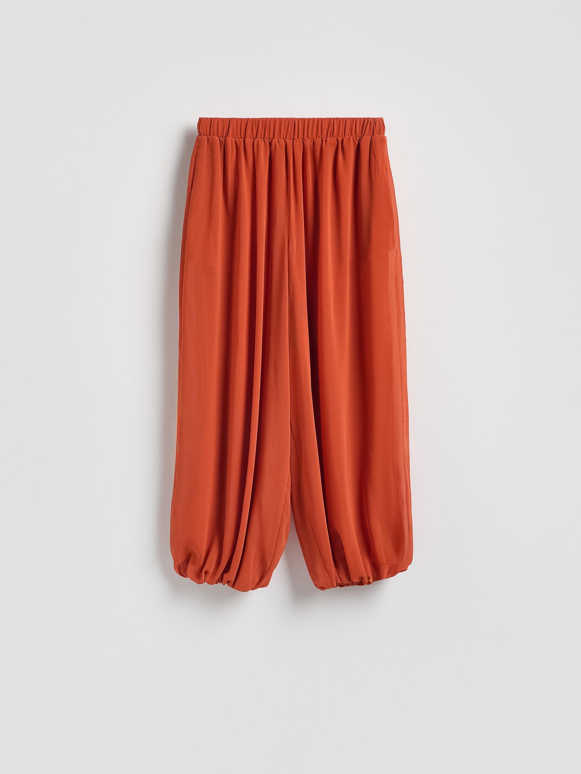 Brown Alladin Trousers, Brown, large image number 4