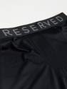 Reserved - Black Activewear Sports Leggings, Men