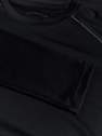 Reserved - بلوزة رياضية بأكمام طويلة سوداء