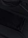 Reserved - بلوزة رياضية بأكمام طويلة سوداء