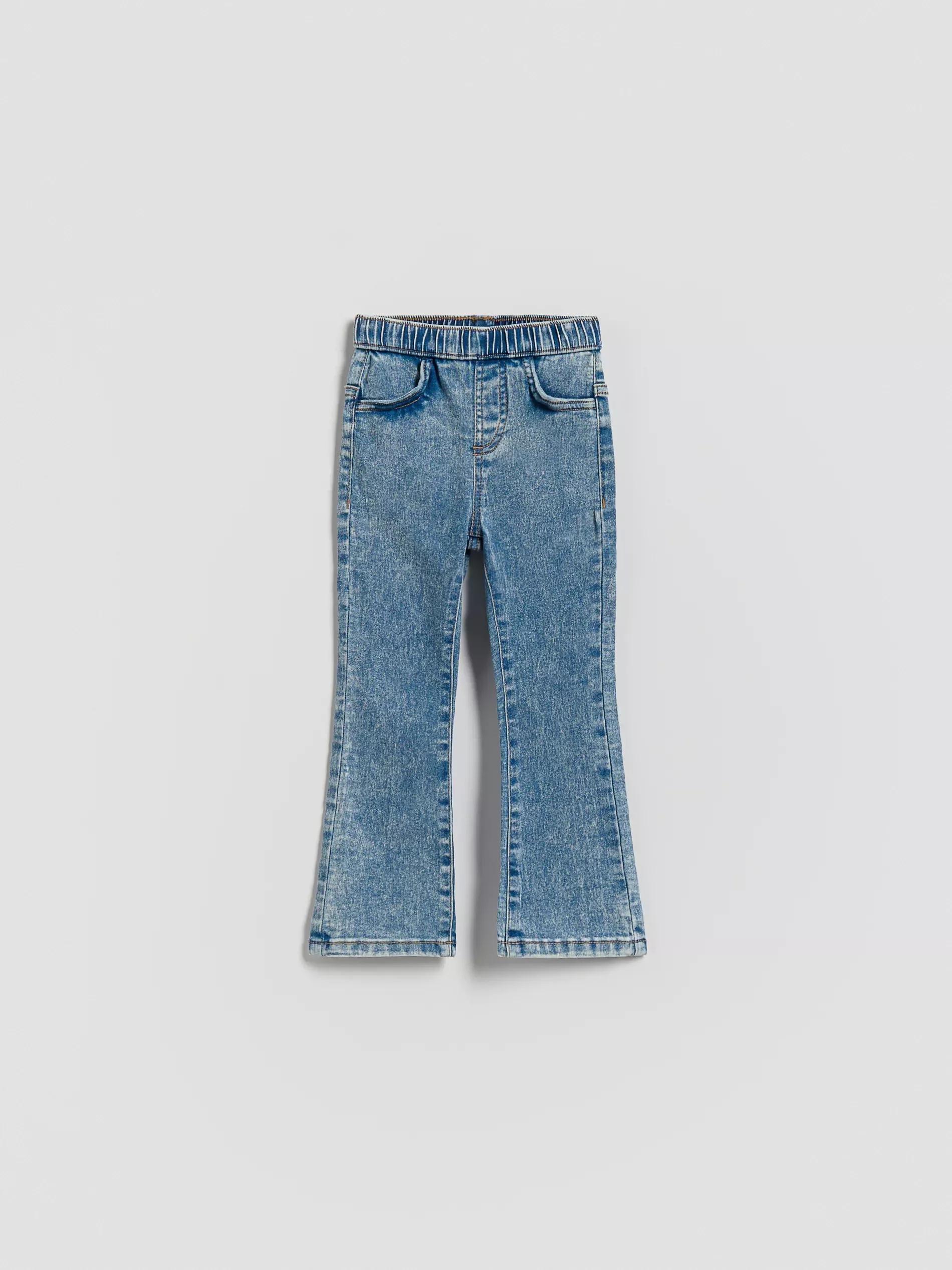 BLUE Flare jeggings, Blue, large image number 0